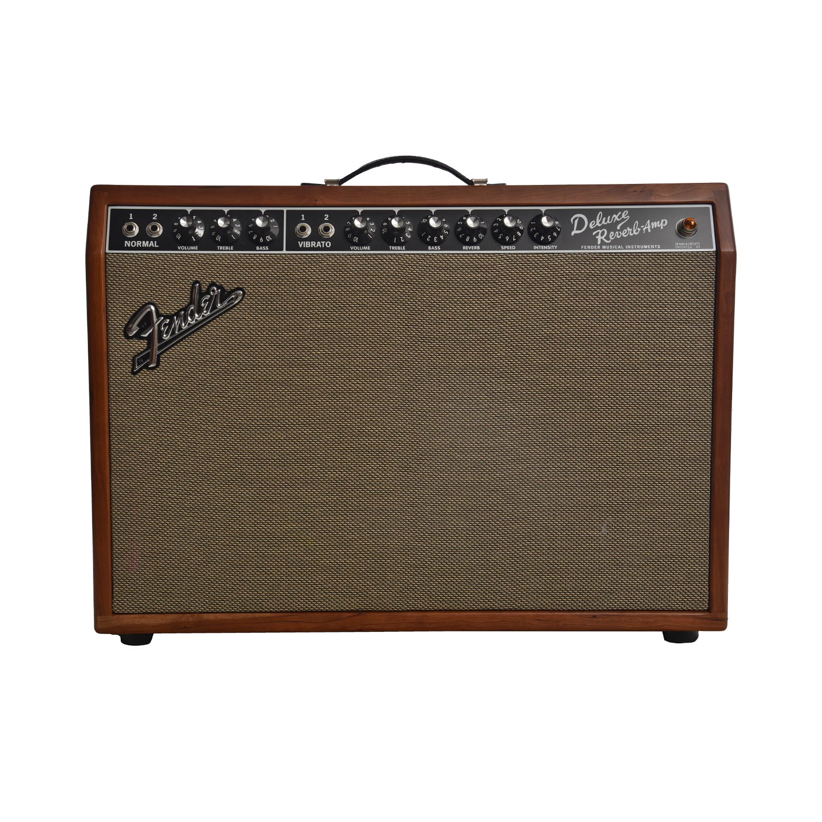 Fender Deluxe Reverb '65 Reissue Combo Amp w/ Hardwood cabinet - Image 2