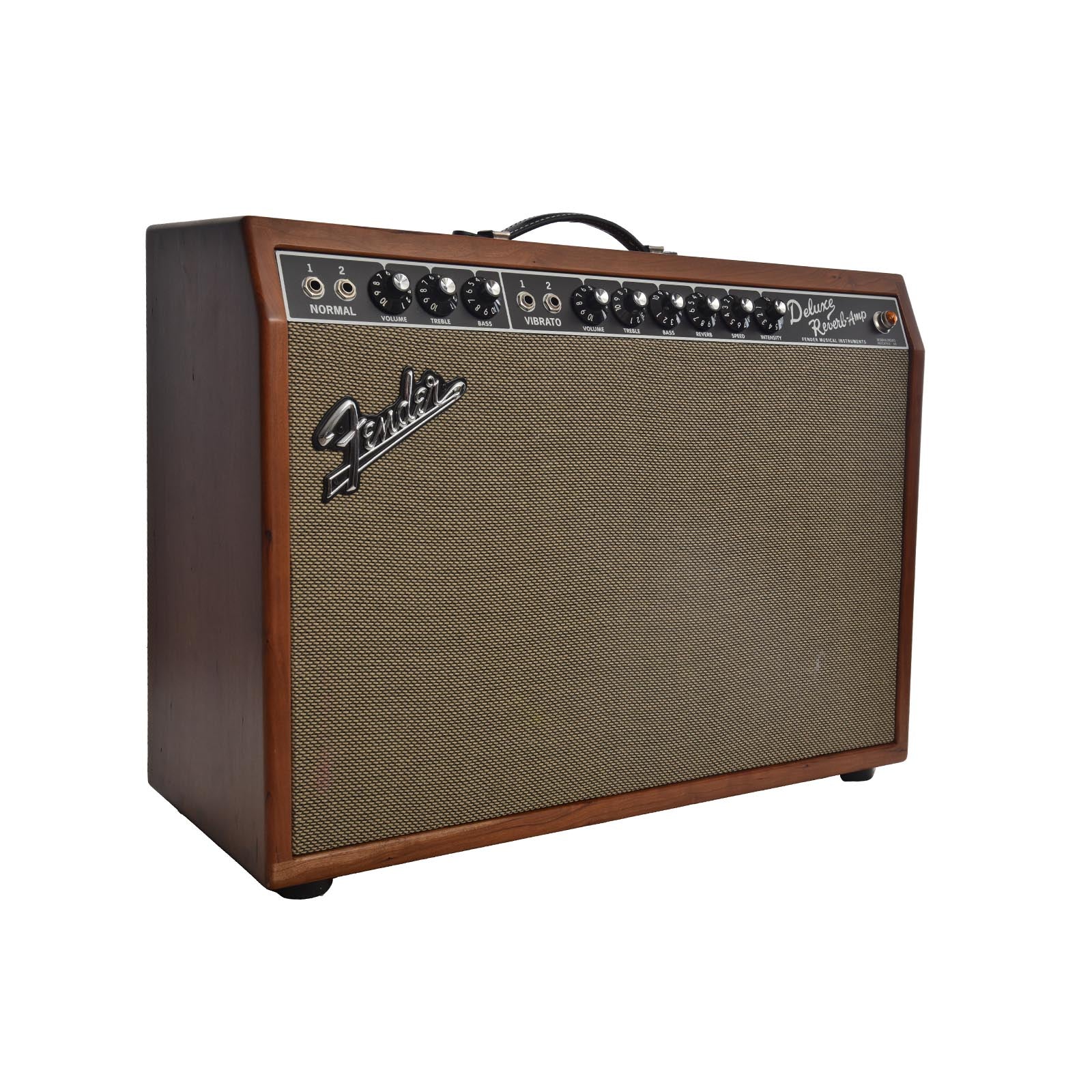 Fender Deluxe Reverb '65 Reissue Combo Amp w/ Hardwood cabinet - Image 3