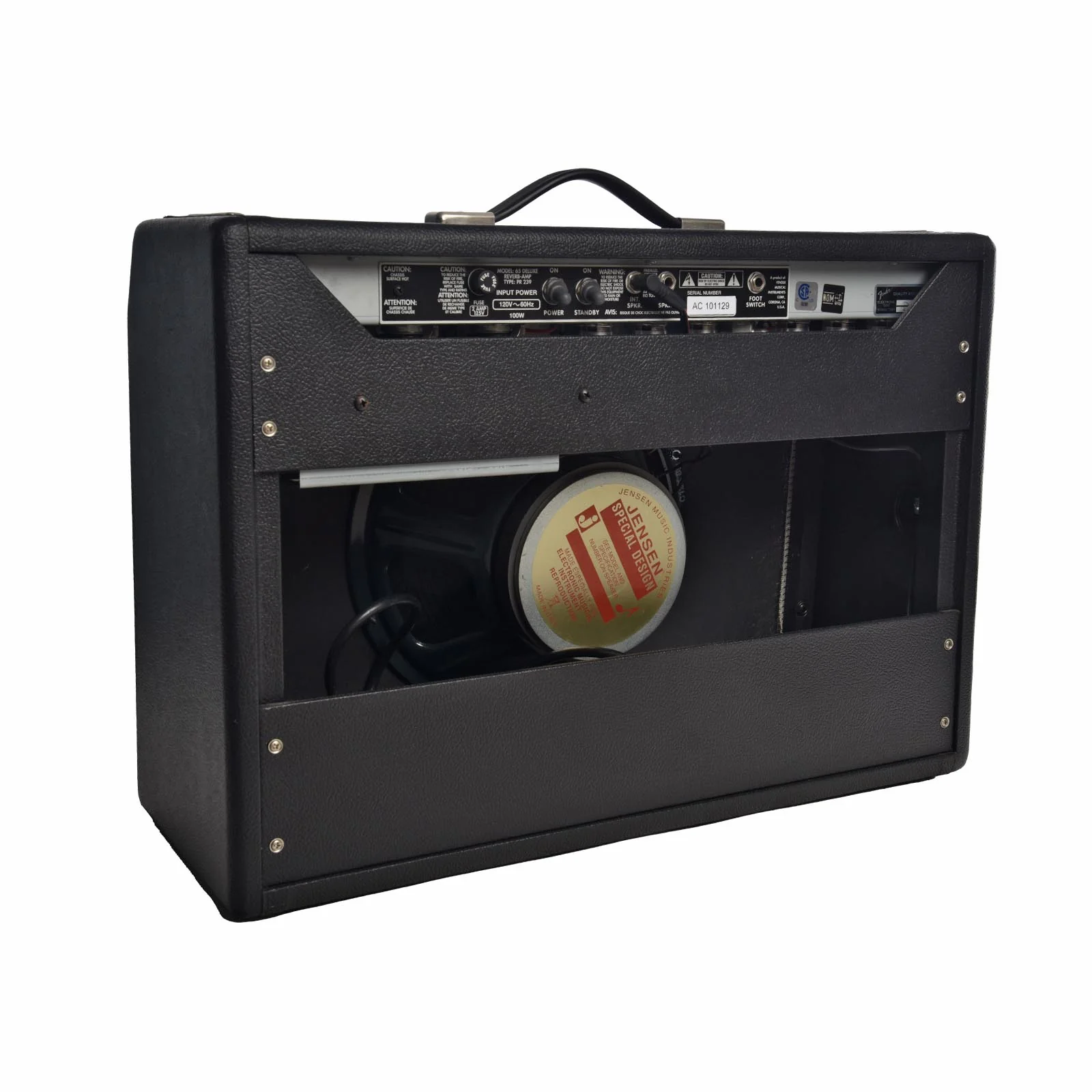 Fender Deluxe Reverb '65 Reissue Combo Amp (2012) - Image 4