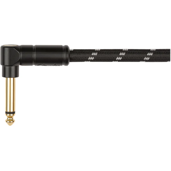 Fender Deluxe Series Coil Instrument Cable, Black Tweed - Image 5