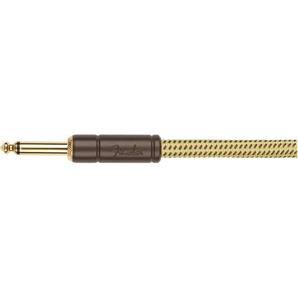 Fender Deluxe Series Coil Instrument Cable, Tweed - Image 4