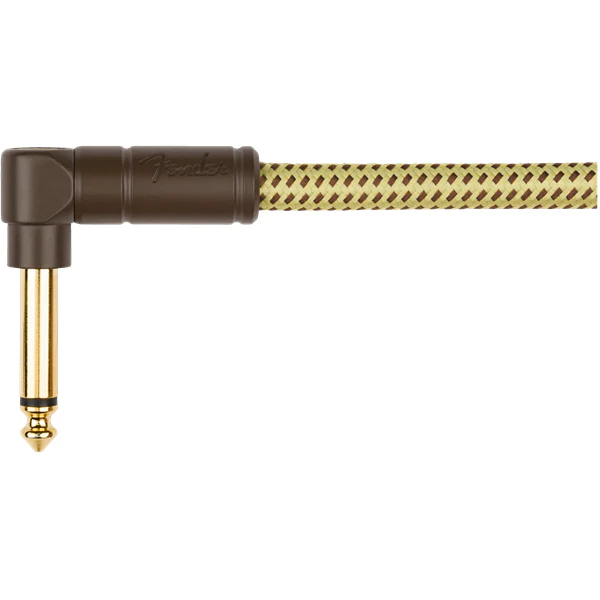 Fender Deluxe Series Coil Instrument Cable, Tweed - Image 5