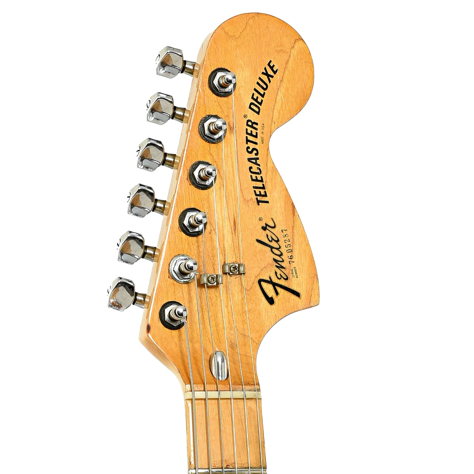 Fender Deluxe Telecaster Electric Guitar (1976) - Image 8