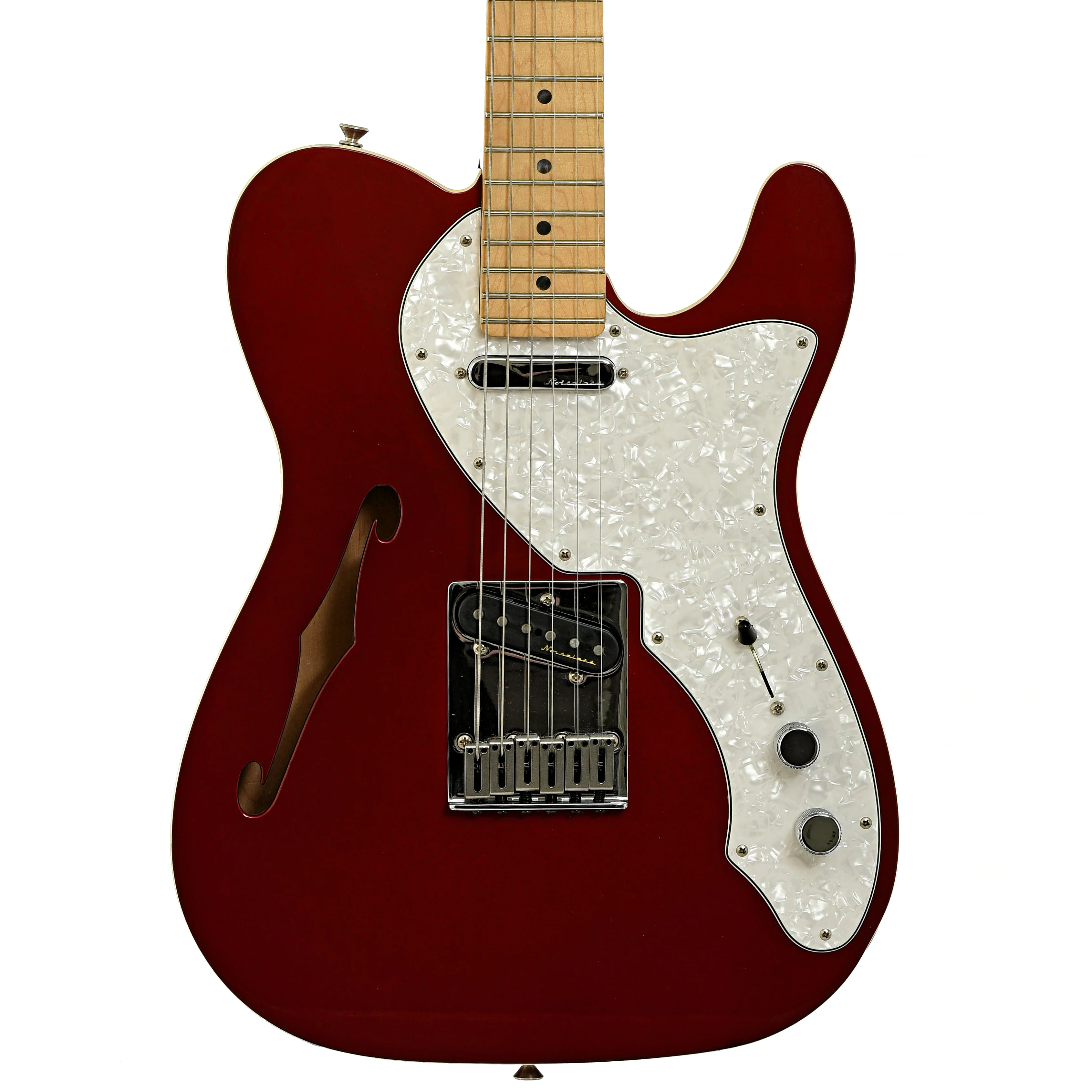 Fender Deluxe Telecaster Thinline Electric Guitar (2017) - Image 2
