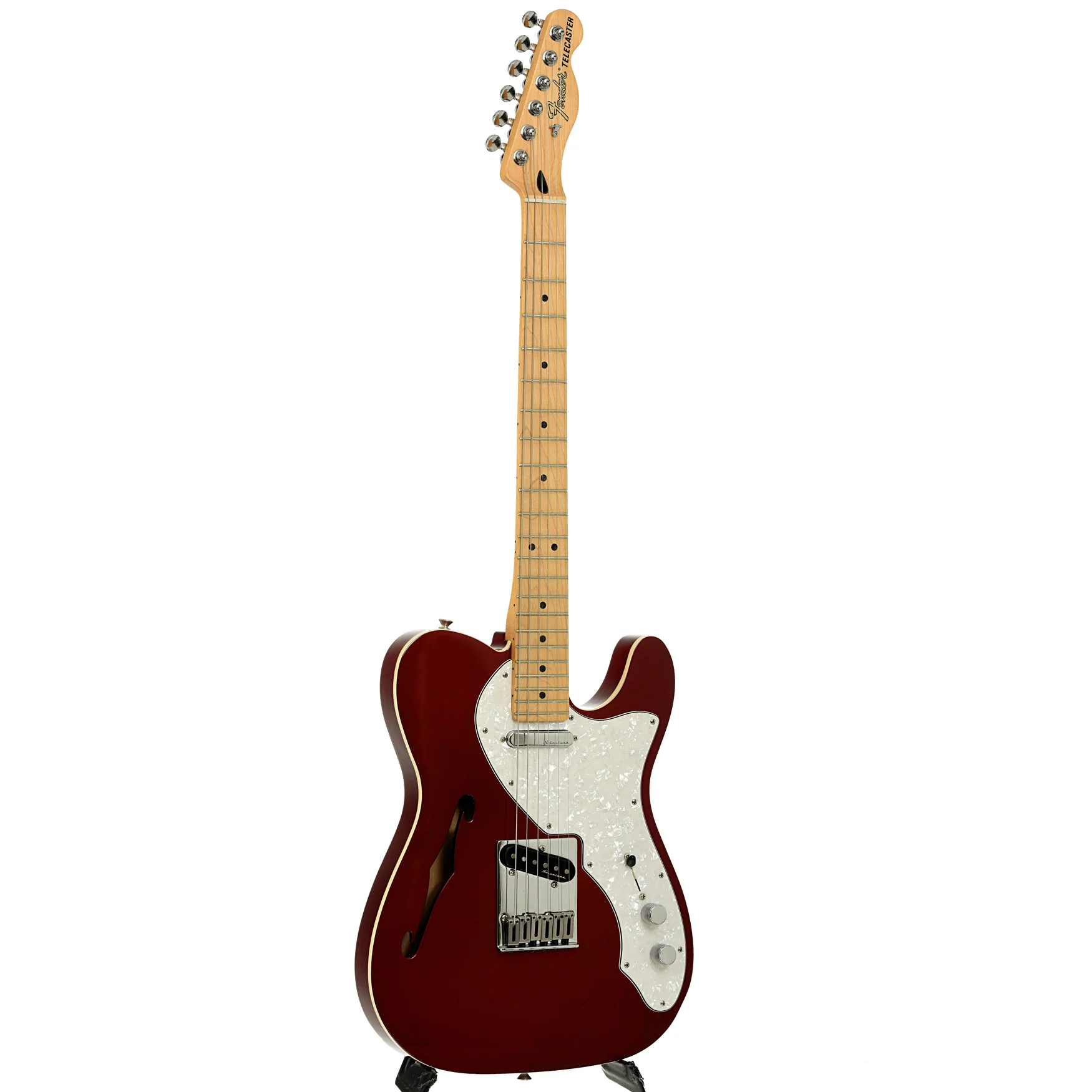 Fender Deluxe Telecaster Thinline Electric Guitar (2017) - Image 3