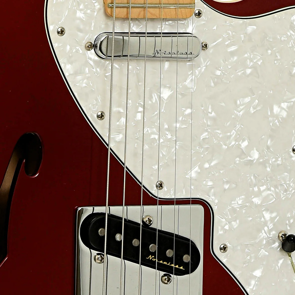 Fender Deluxe Telecaster Thinline Electric Guitar (2017) - Image 6