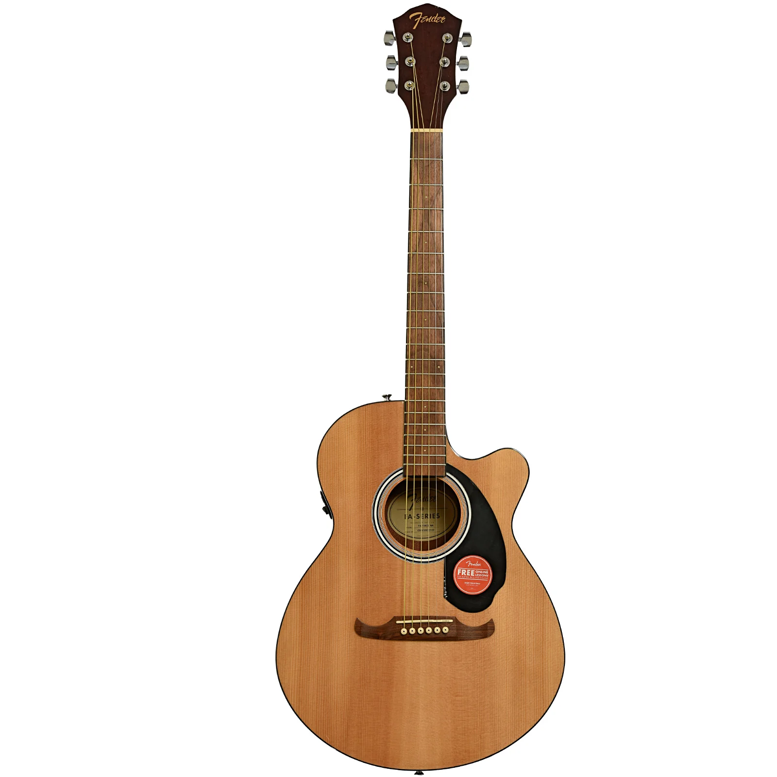 Fender FA-135CE Acoustic-Electric Guitar (2020) - Image 14