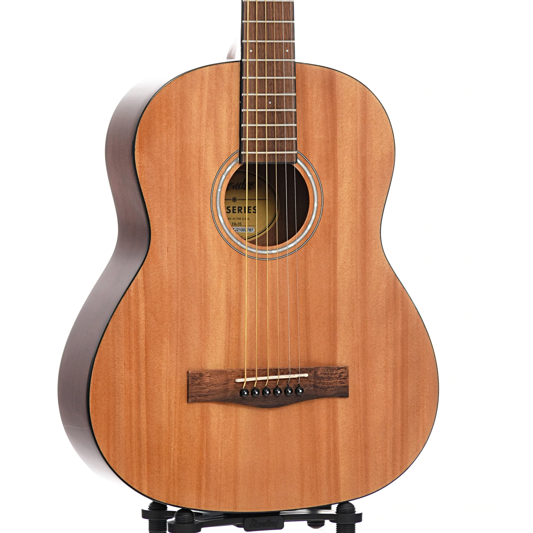 Fender FA-15 3/4 Scale Acoustic Guitar & Gigbag, Natural - Image 3