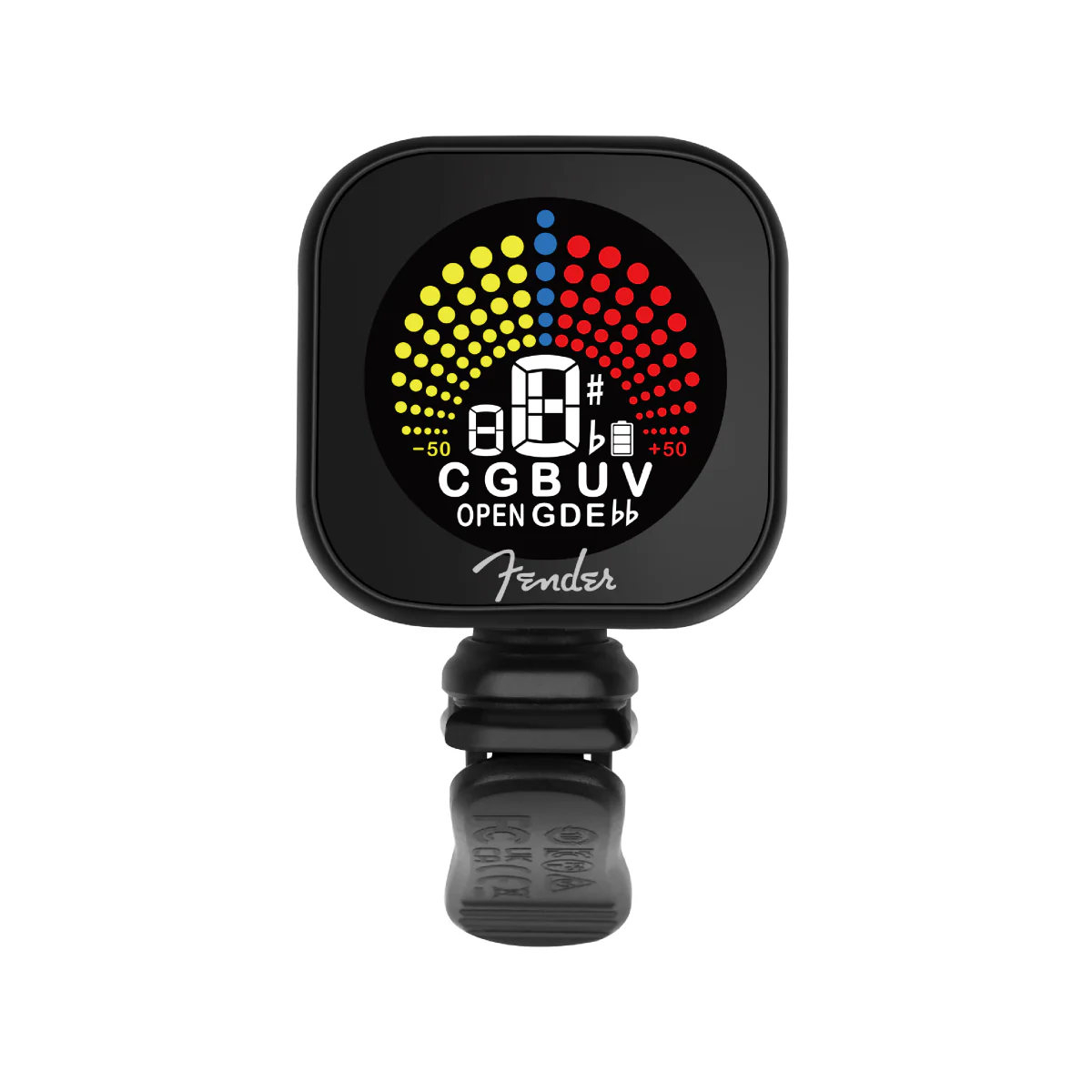Fender Flash 2.0 Rechargeable Clip On Tuner - Image 3
