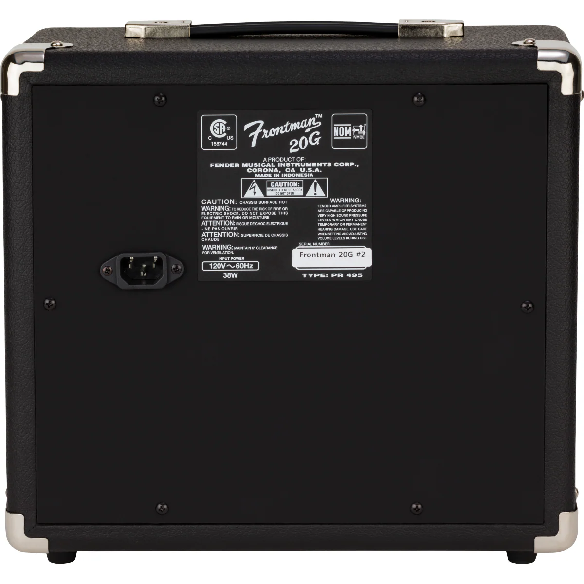 Fender Frontman 20G Guitar Amplifier - Image 4