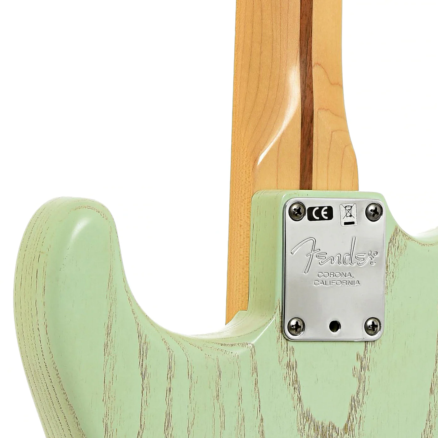 Fender FSR American Rustic Ash Stratocaster Electric Guitar (2013) - Image 10