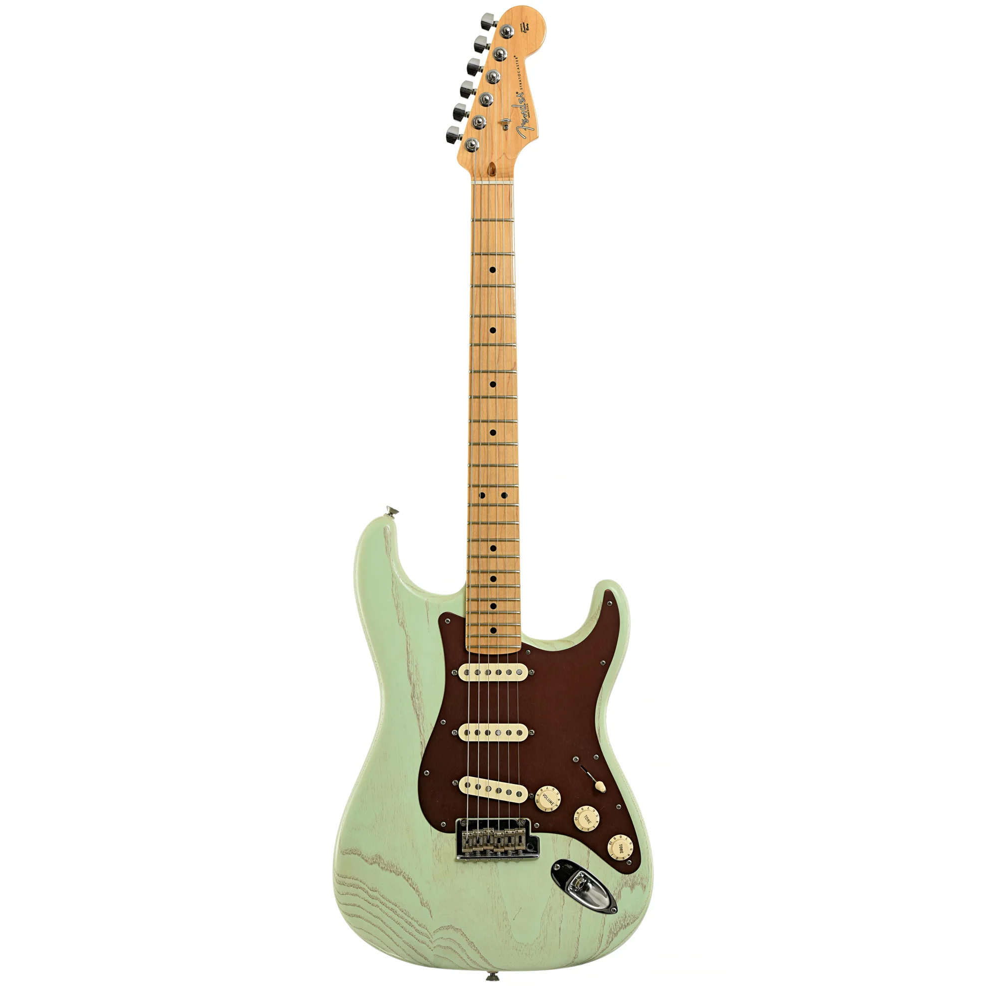 Fender FSR American Rustic Ash Stratocaster Electric Guitar (2013) - Image 14