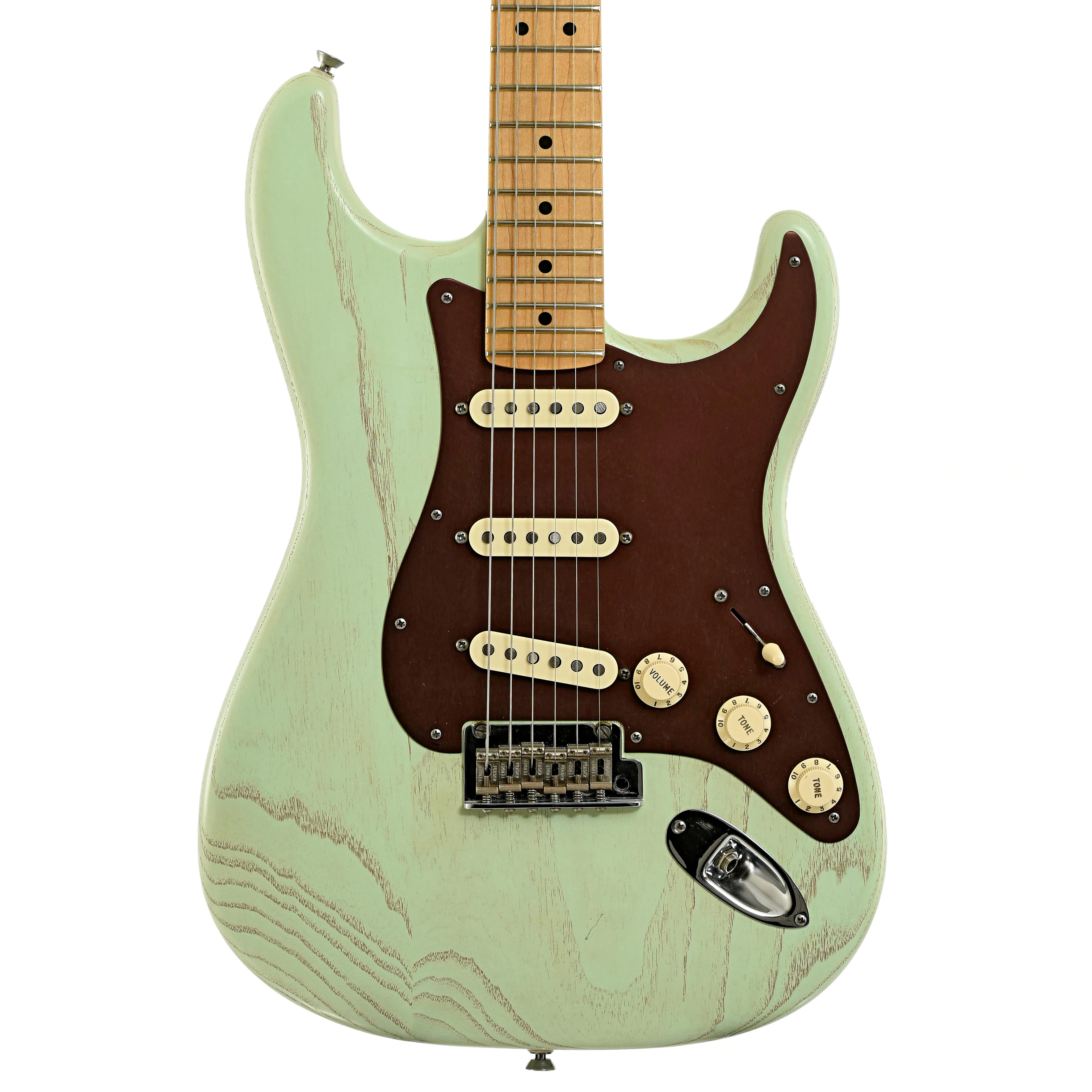 Fender FSR American Rustic Ash Stratocaster Electric Guitar (2013) - Image 2