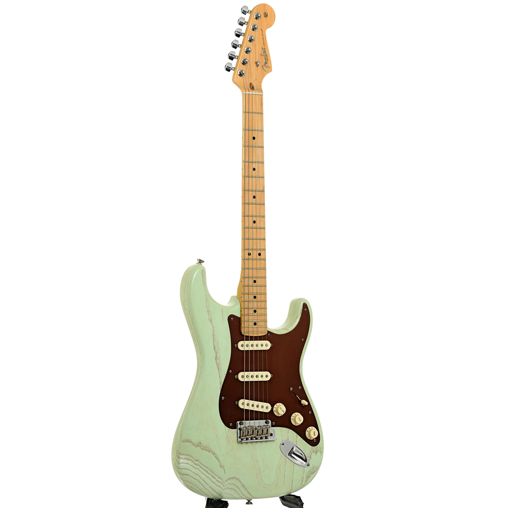 Fender FSR American Rustic Ash Stratocaster Electric Guitar (2013) - Image 3