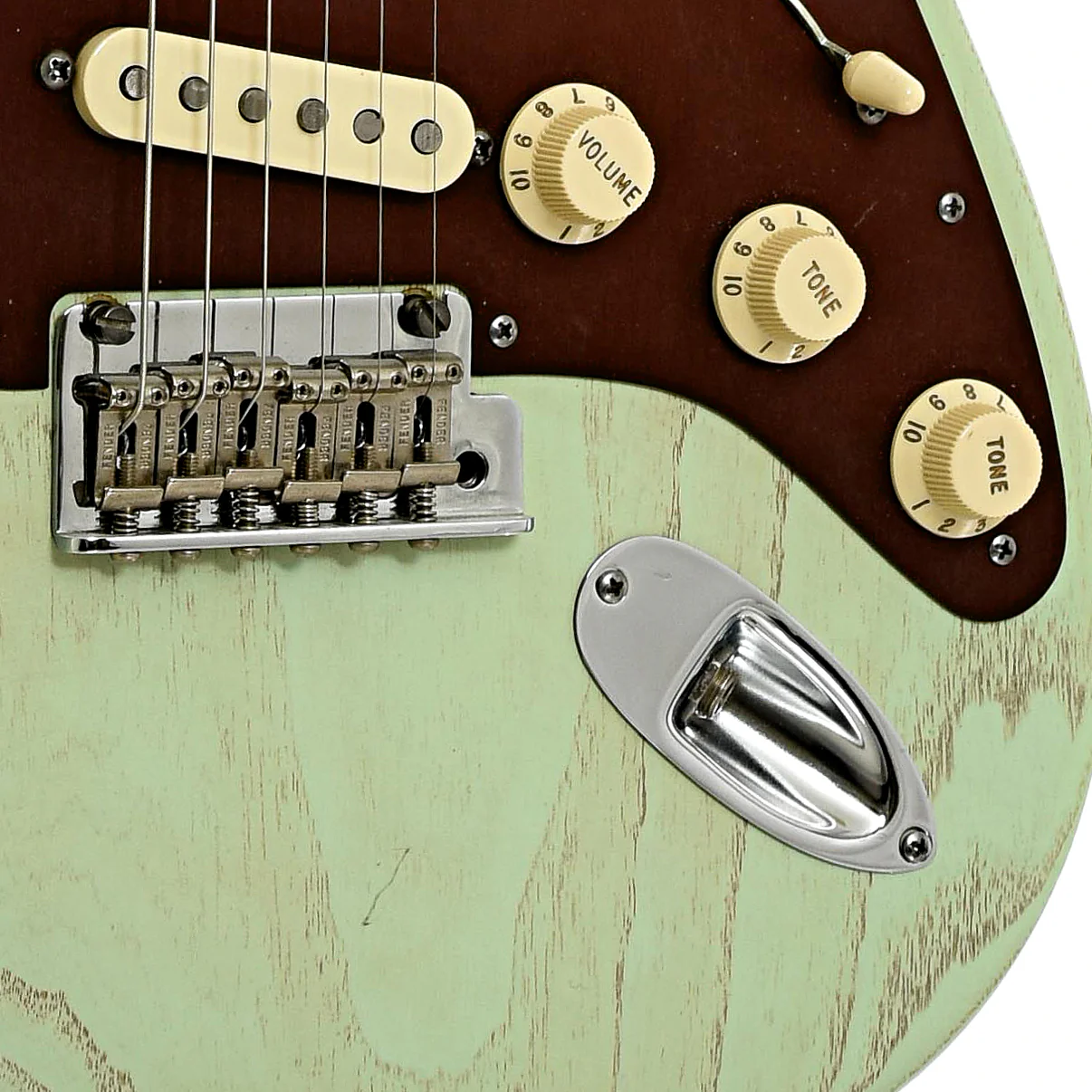 Fender FSR American Rustic Ash Stratocaster Electric Guitar (2013) - Image 5