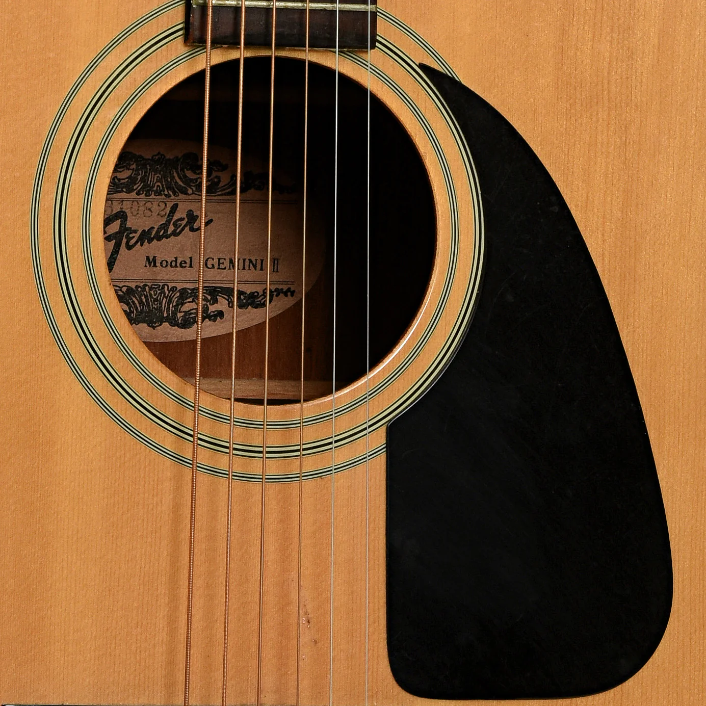 Fender Gemini II Acoustic Guitar (1980s) - Image 6