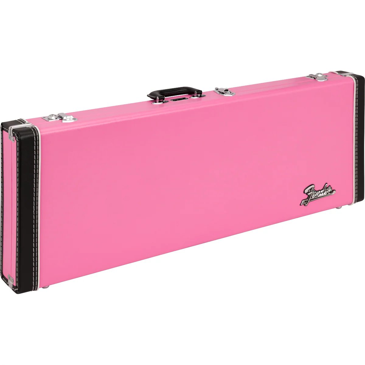 Fender Joe Strummer Tele / Strat Hardshell Case, Pink/Leopard - Image 2