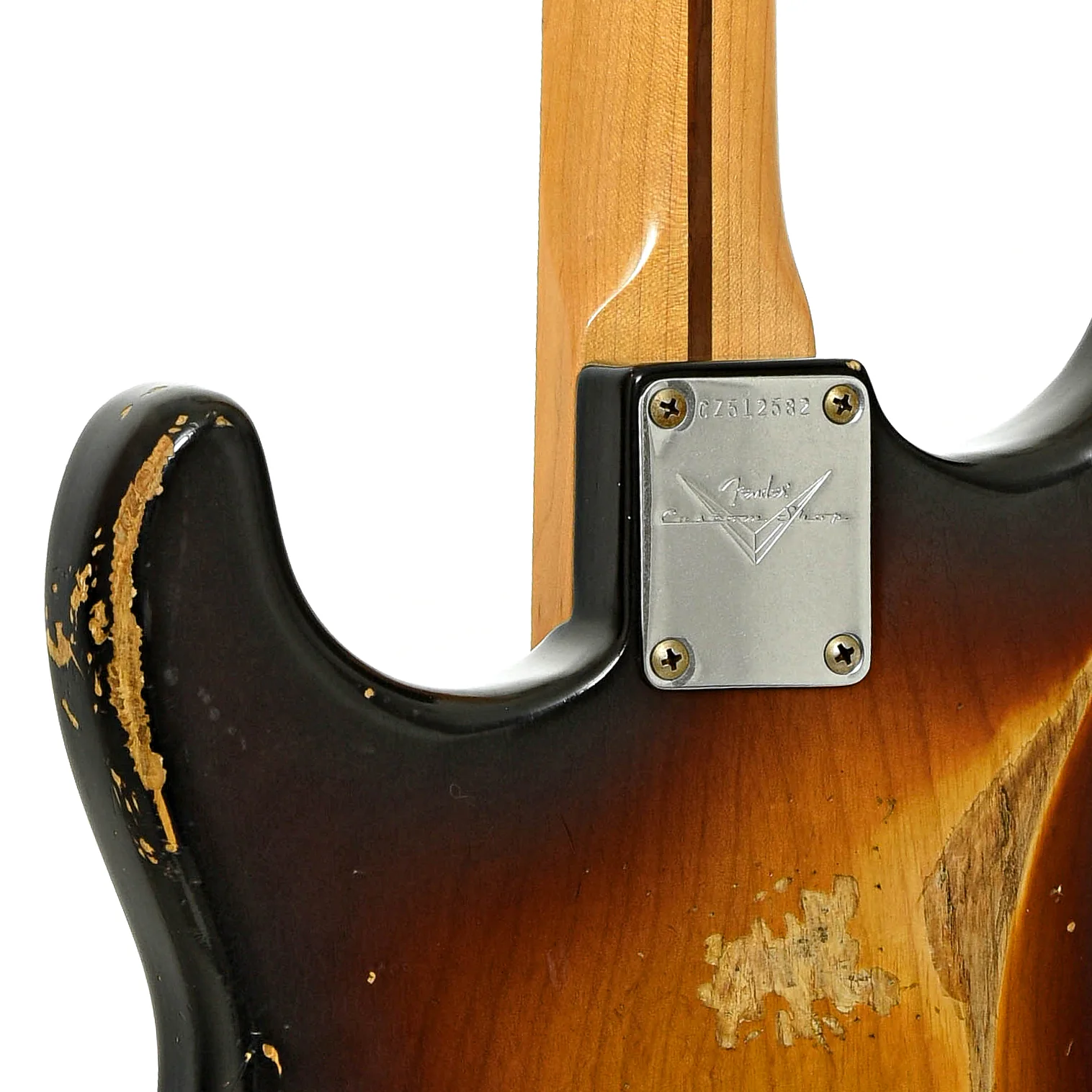 Fender Masterbuilt '55 Relic Stratocaster Electric Guitar (2009) - Image 10