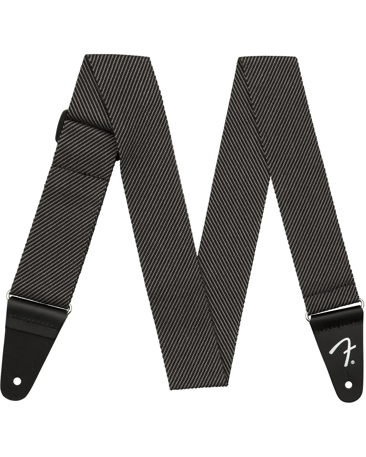 Fender Modern 2in Tweed Strap, Gray & Black - Image 2