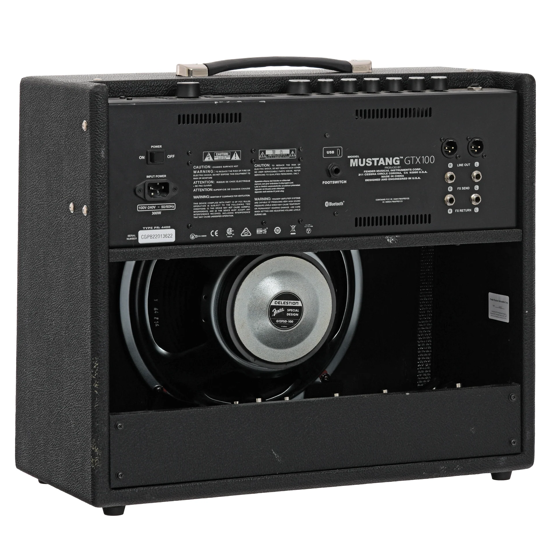 Fender Mustang GTX100 Combo Amp (2022) - Image 3