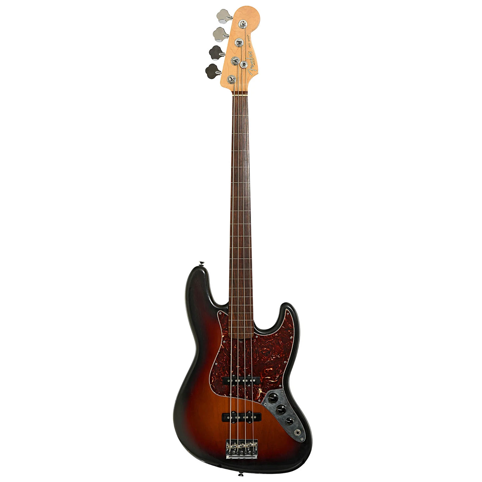 Fender New American Standard Jazz Bass Fretless (2012) - Image 14