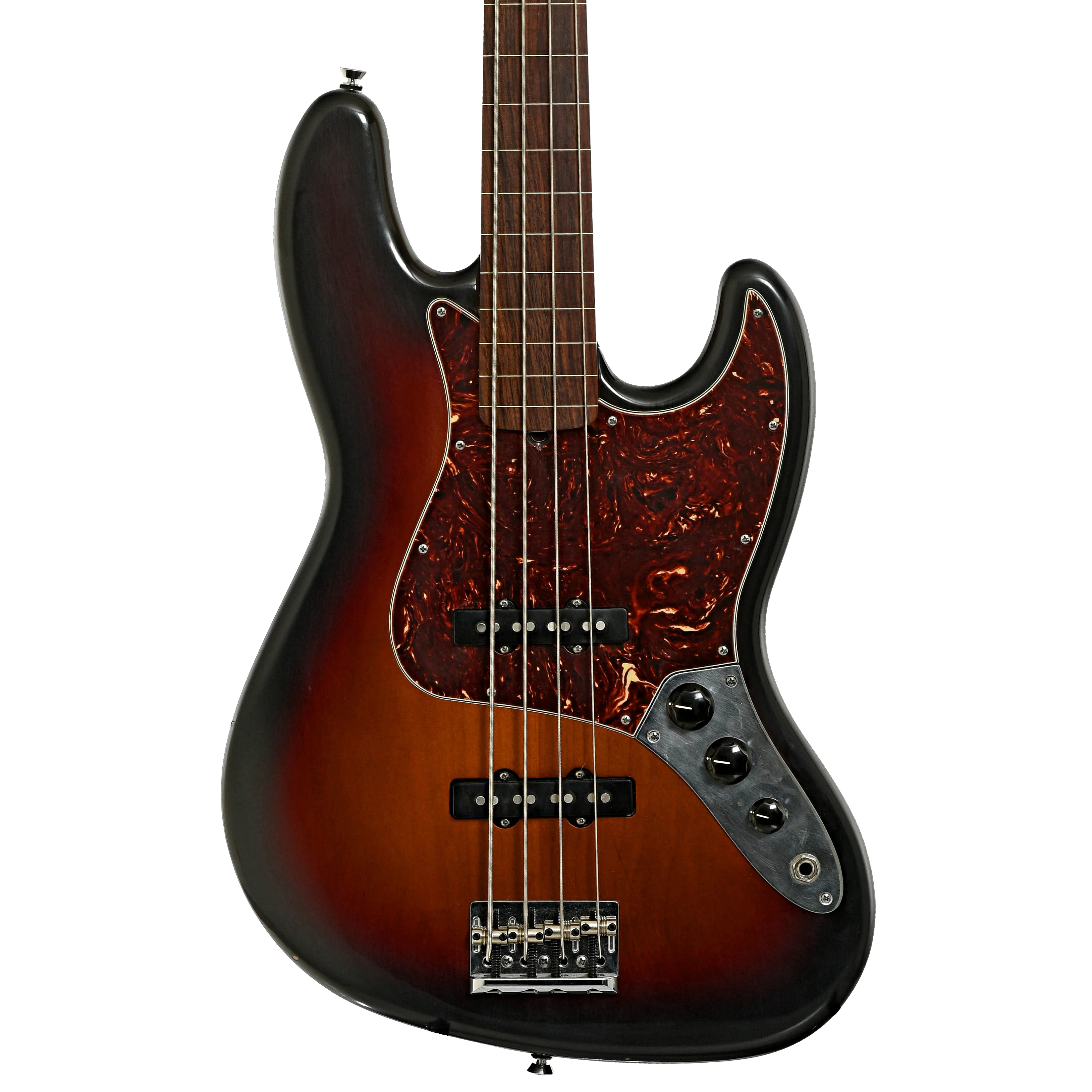 Fender New American Standard Jazz Bass Fretless (2012) - Image 2