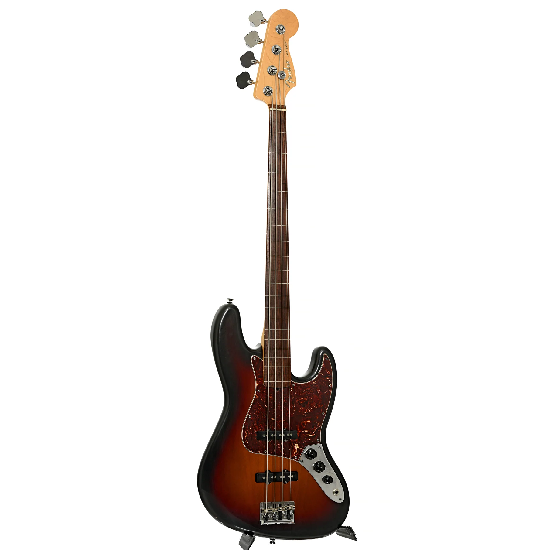 Fender New American Standard Jazz Bass Fretless (2012) - Image 3