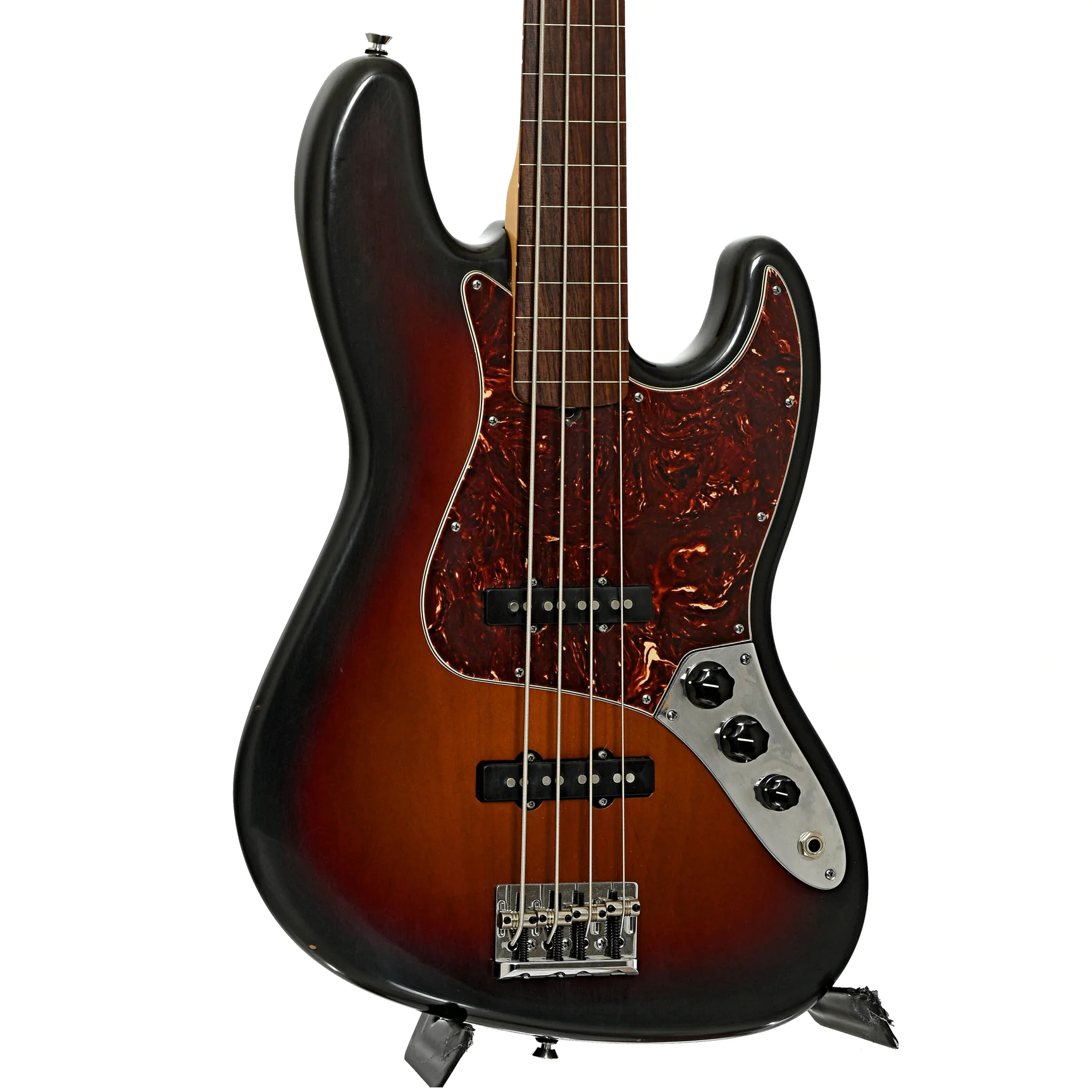 Fender New American Standard Jazz Bass Fretless (2012) - Image 4