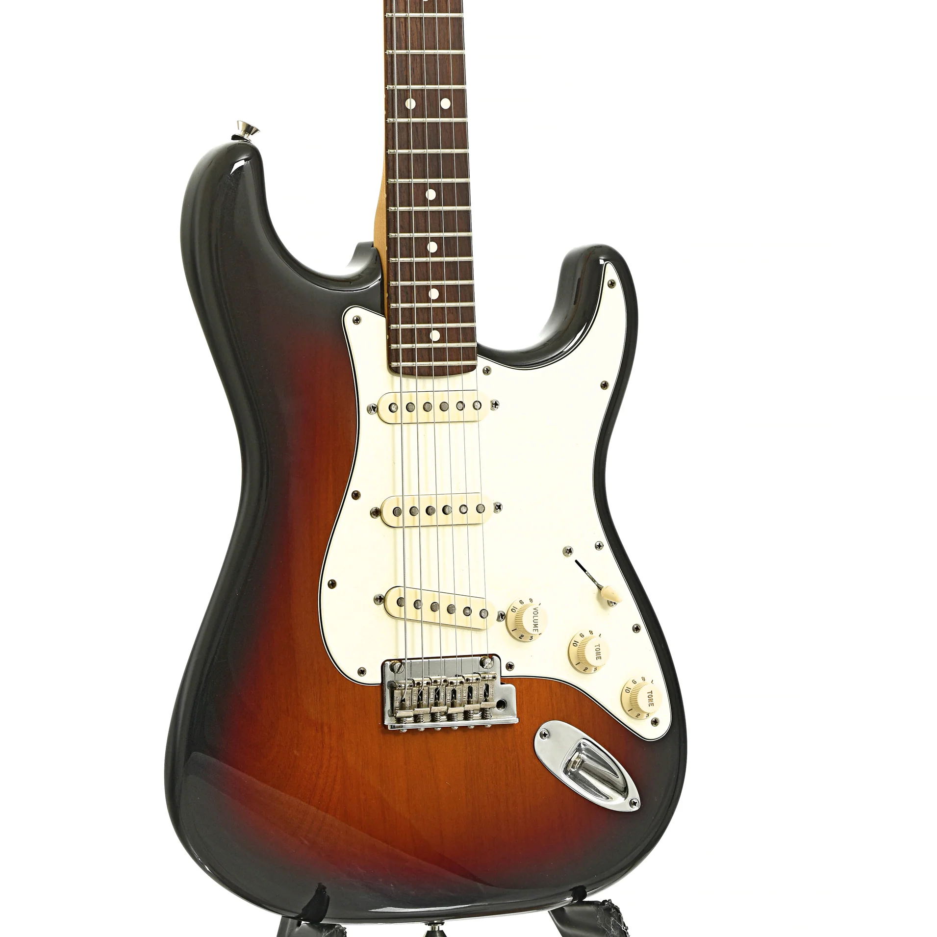 Fender New American Standard Stratocaster Electric Guitar (2015) - Image 5
