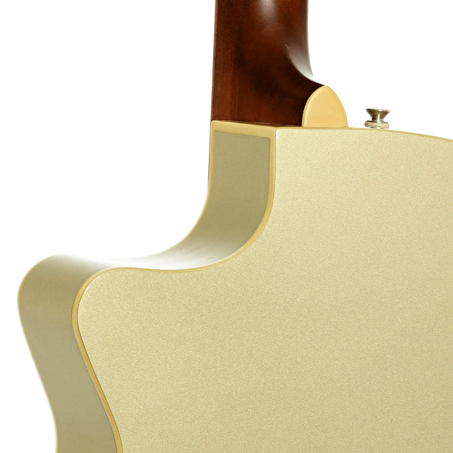 Fender Newporter Player Champagne Acoustic Guitar (2019) - Image 10