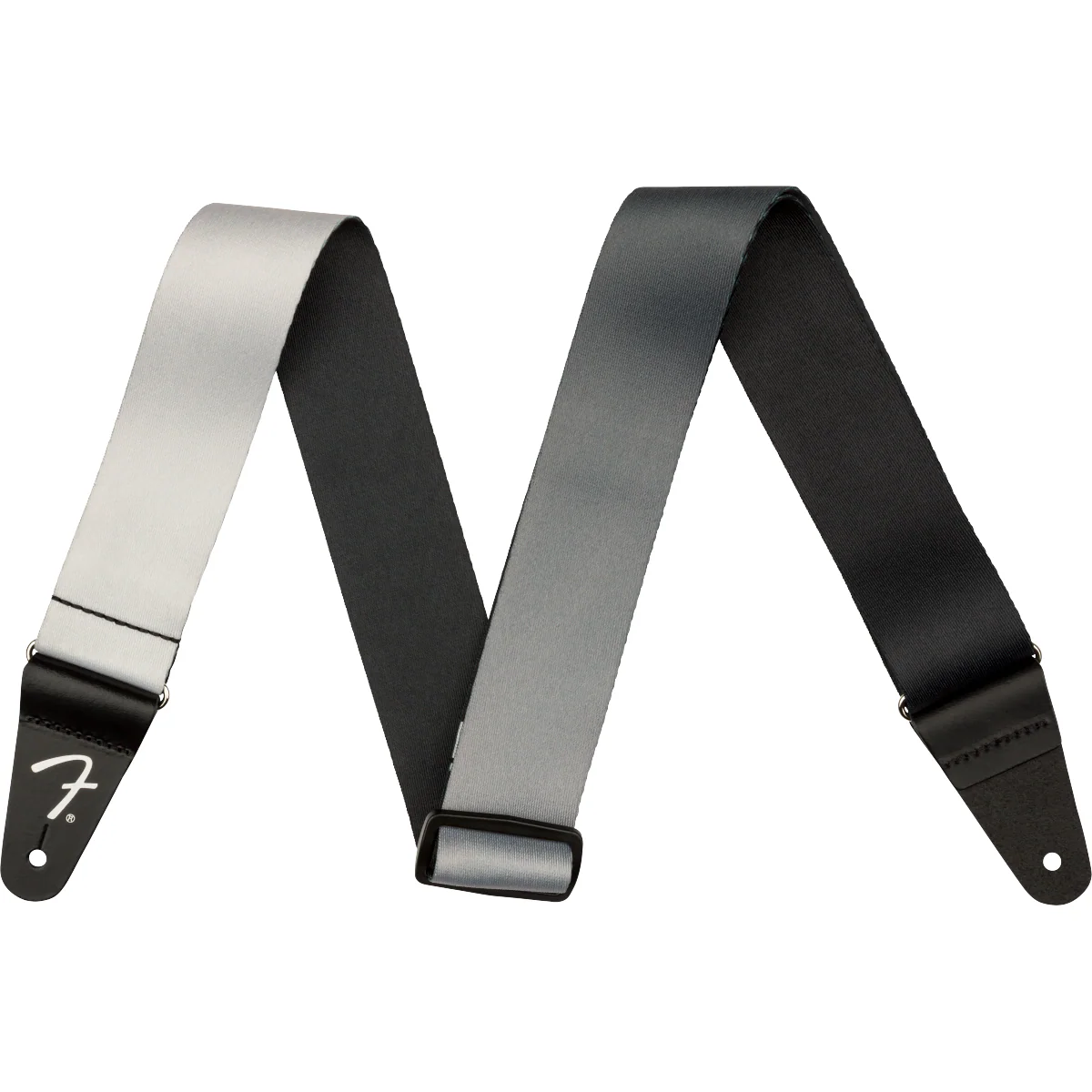 Fender Ombré Strap, Silver Smoke - Image 2