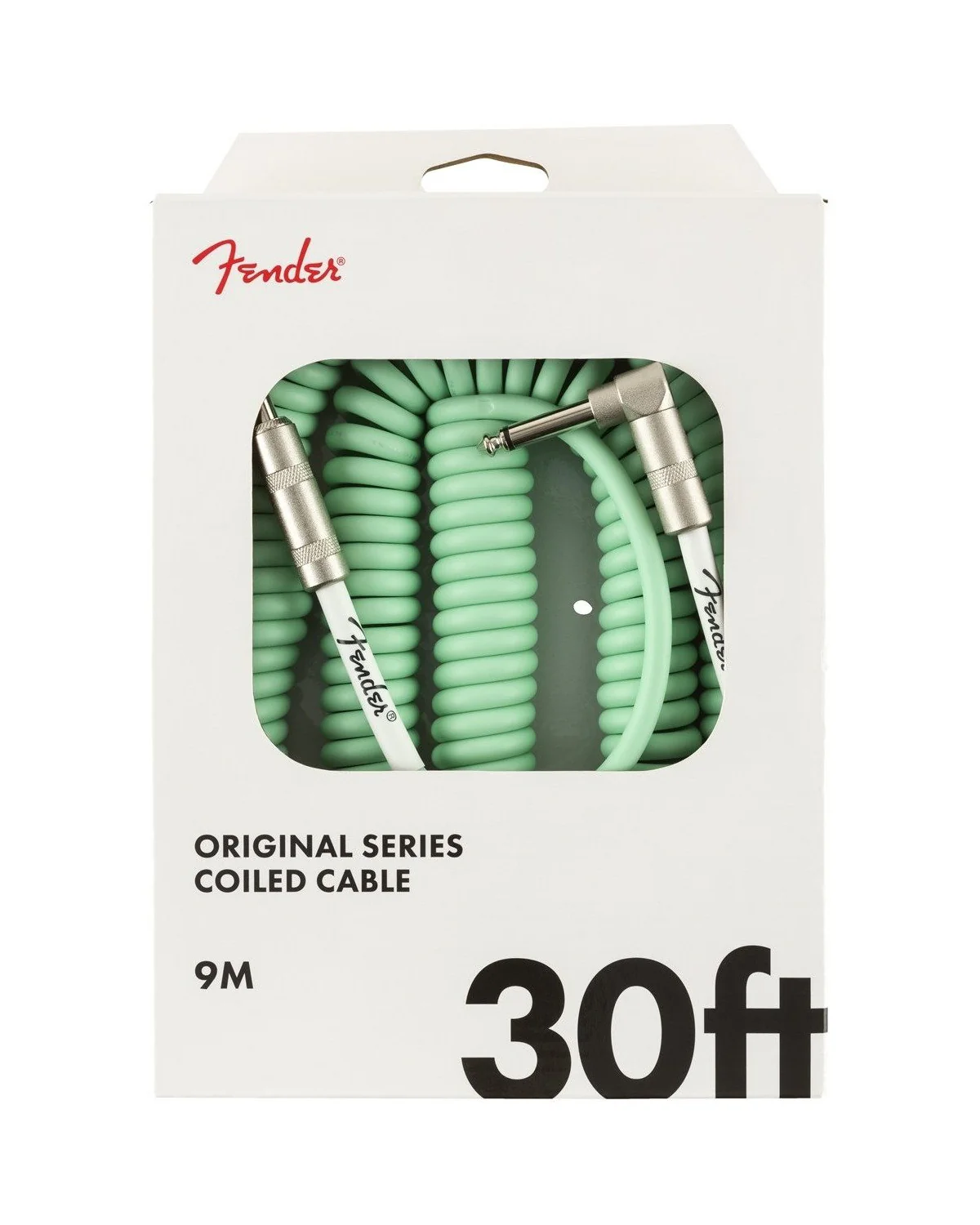 Fender Original Series Coil Cable, Surf Green - Image 2