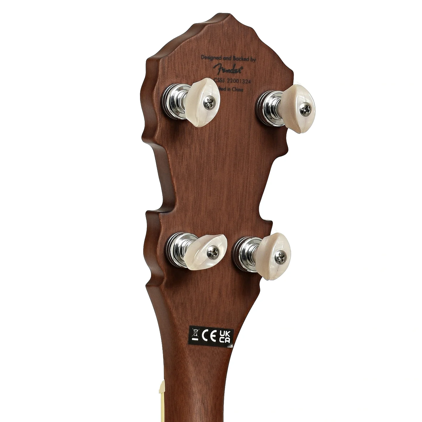 Fender Paramount PB-180E Open Back Banjo & Gigbag (Recent) - Image 9