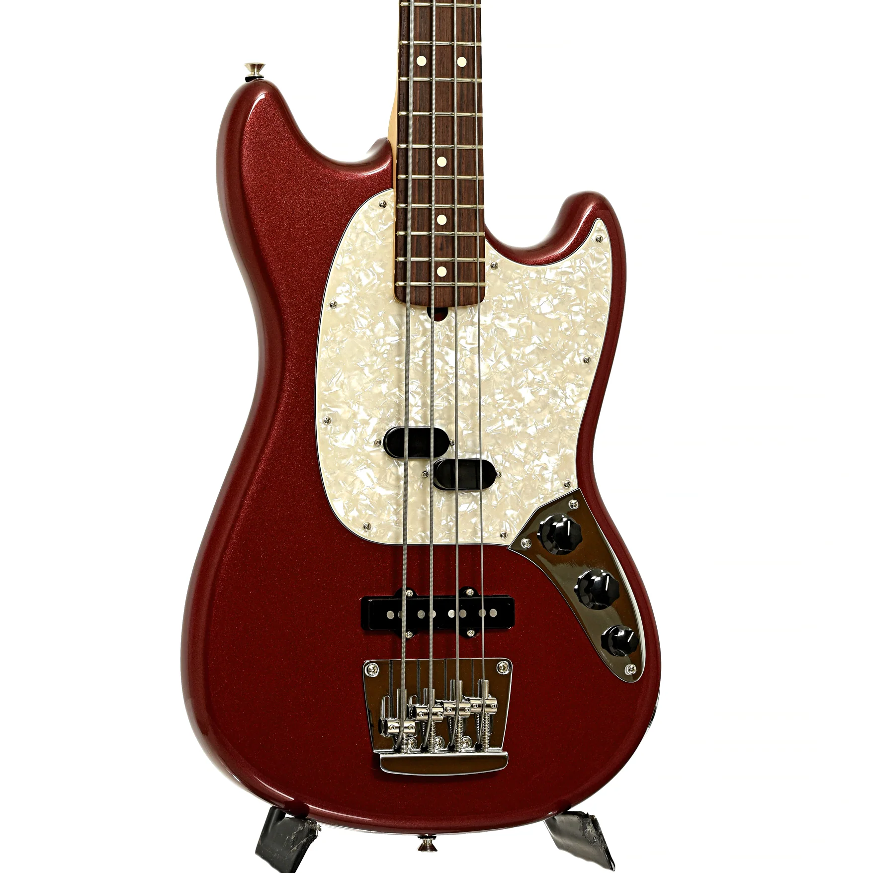 Fender American Performer Mustang Electric Bass (2023) - Image 4