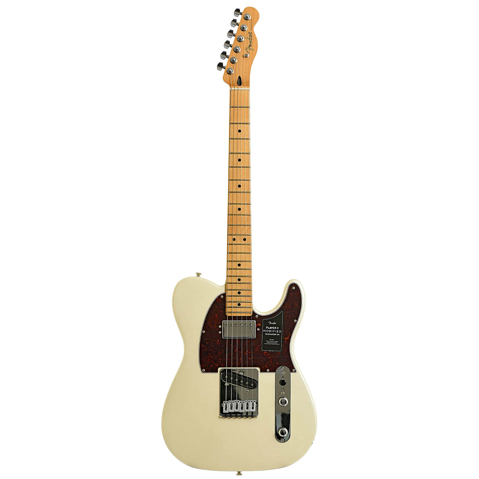 Fender Player II Modified Telecaster SH Electric Guitar & Gigbag, Olympic Pearl - Image 14