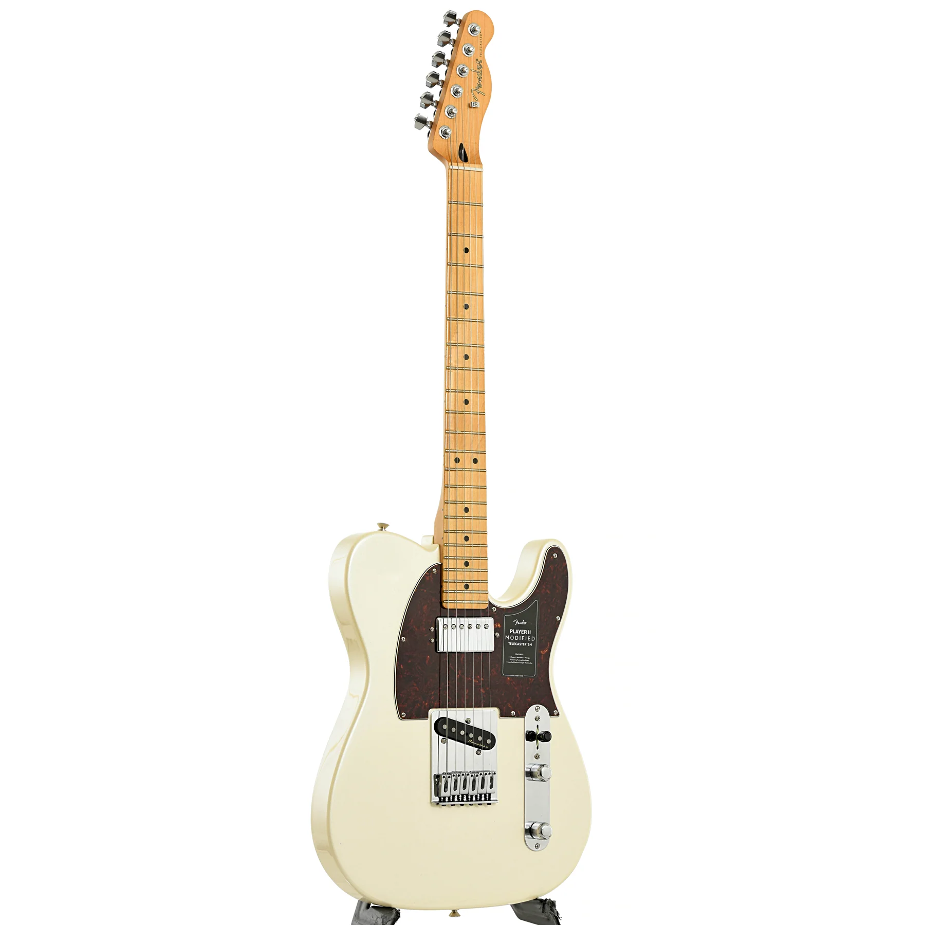 Fender Player II Modified Telecaster SH Electric Guitar & Gigbag, Olympic Pearl - Image 3