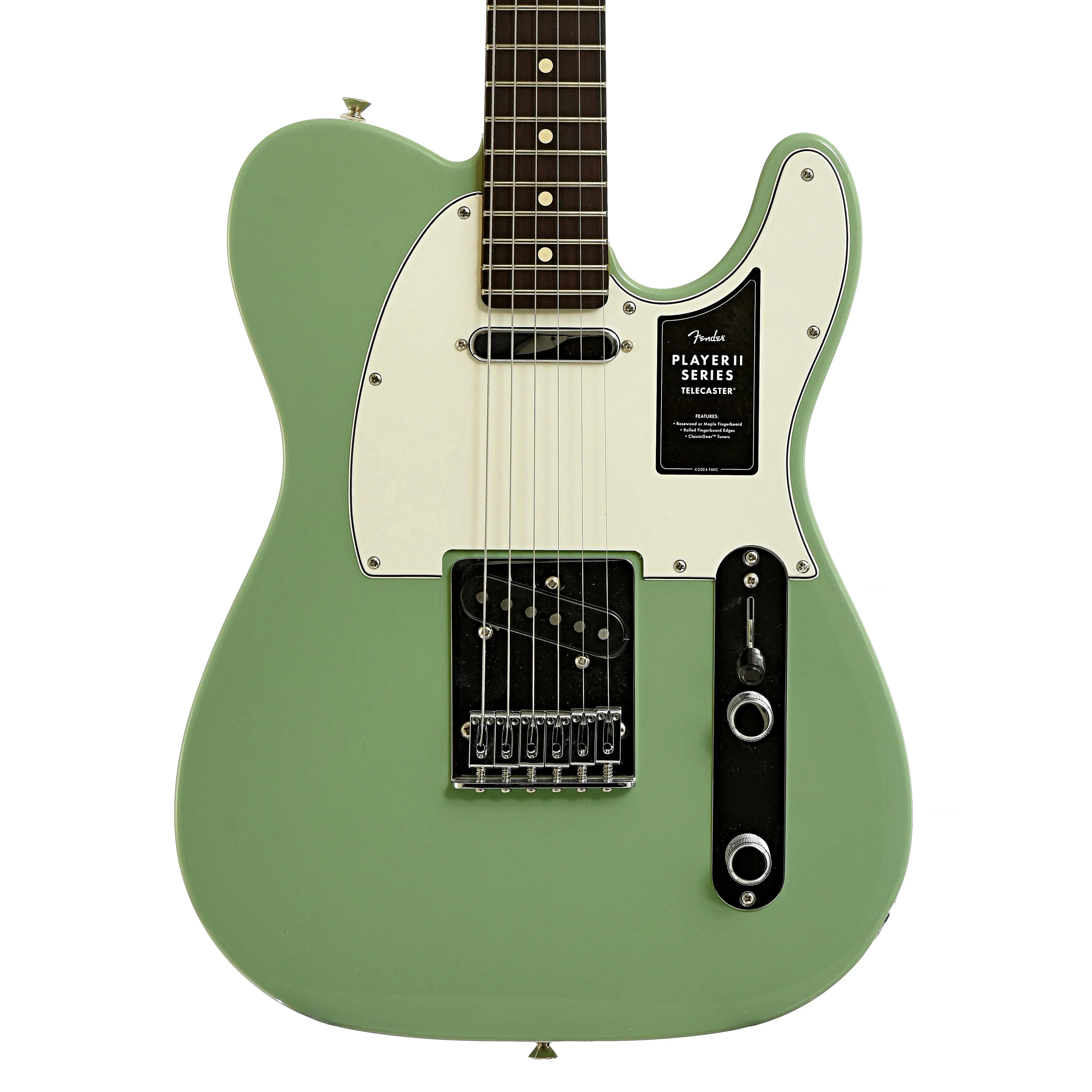 Fender Player II Telecaster Electric Guitar, Birch Green - Image 2