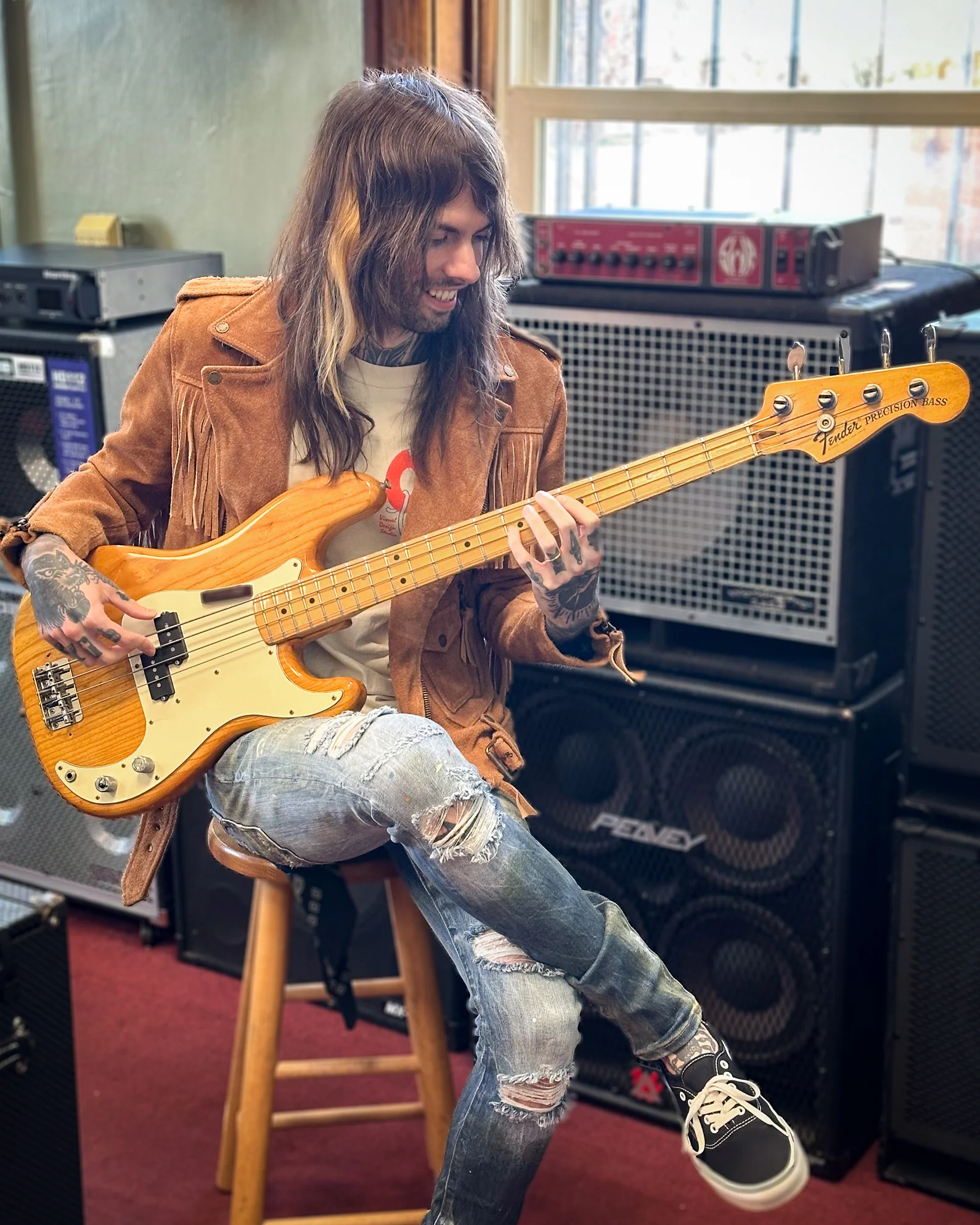 Fender Precision Electric Bass Guitar (1974)