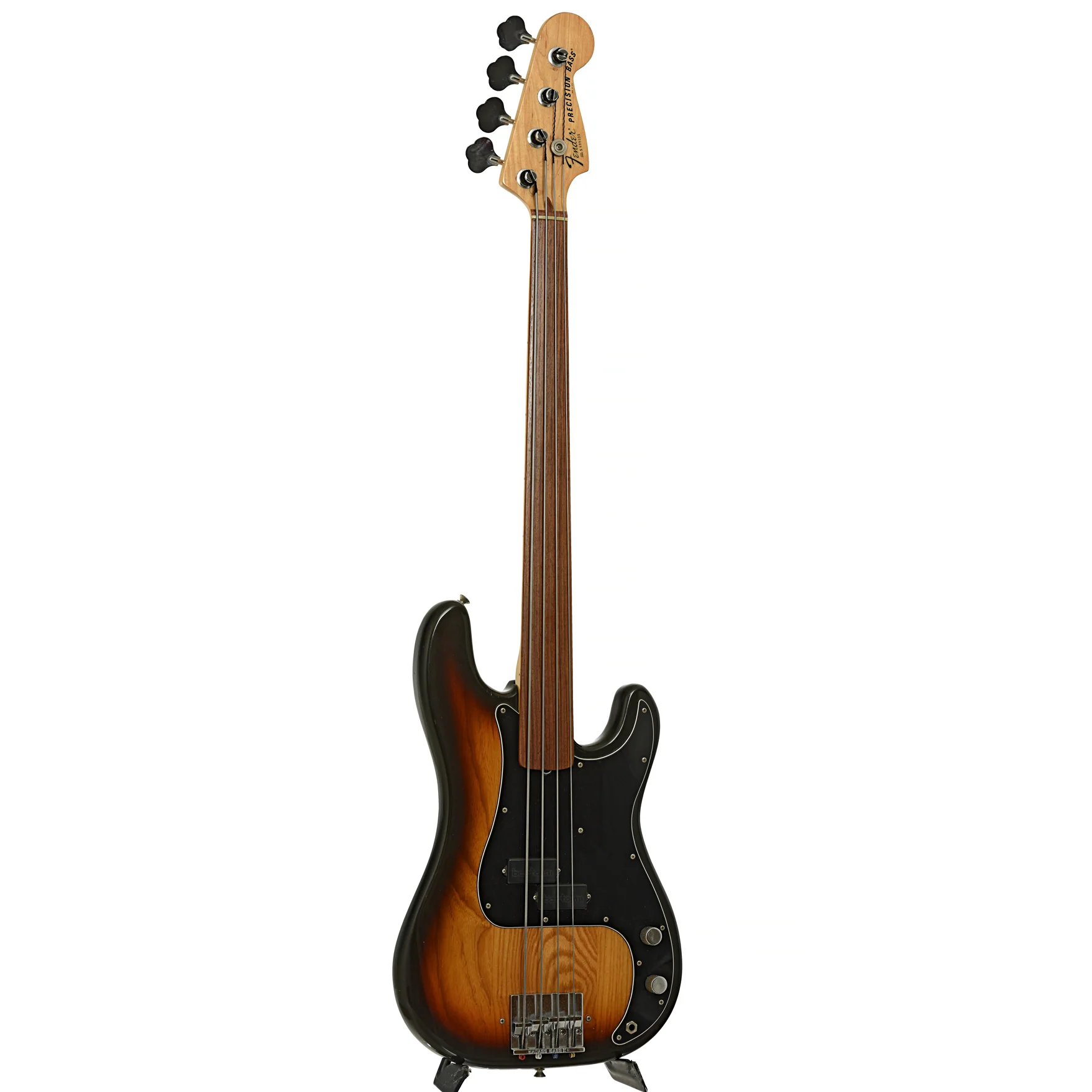 Fender Precision Fretless Electric Bass (1980) - Image 3