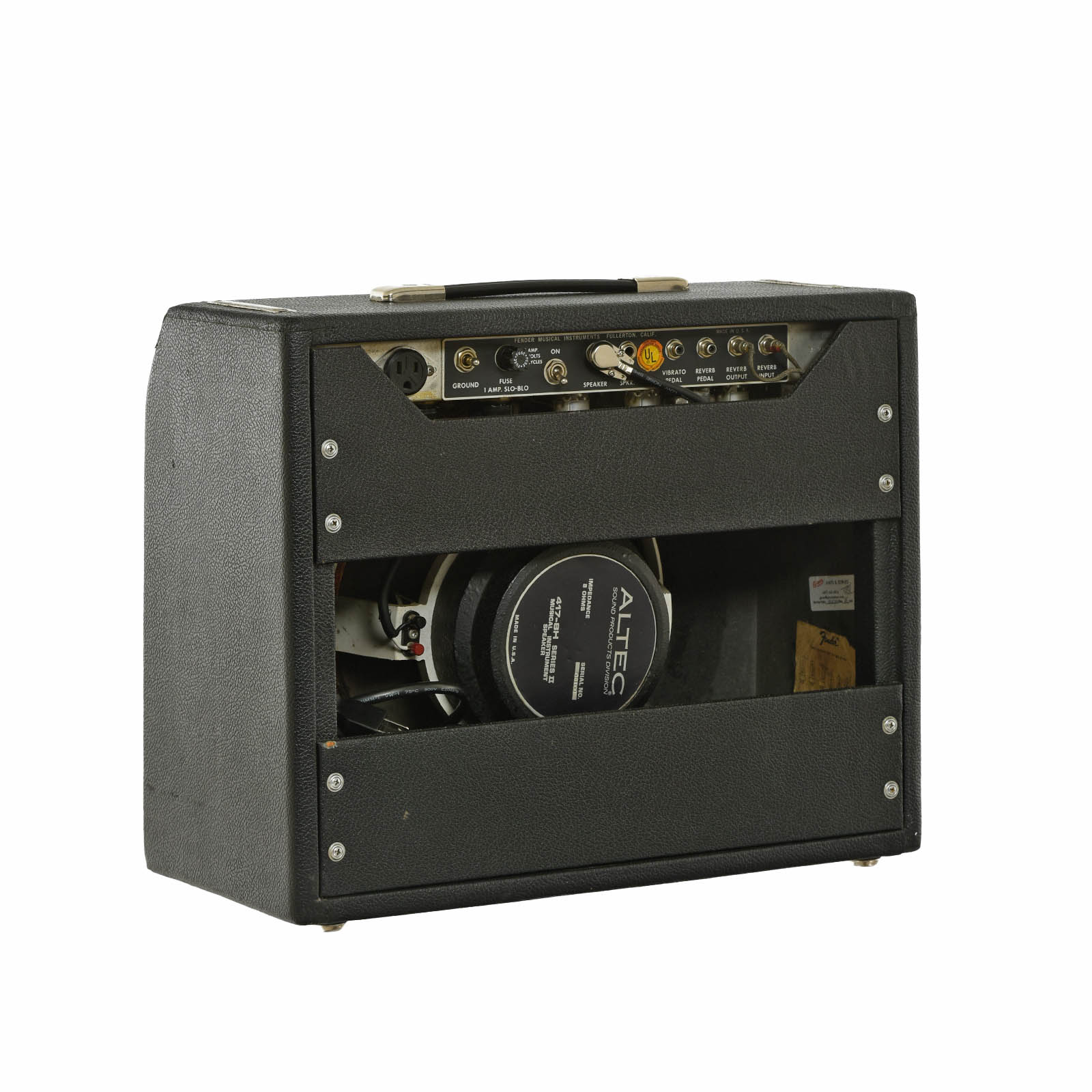 Fender Princeton Reverb Combo Amp (1972) - Image 4