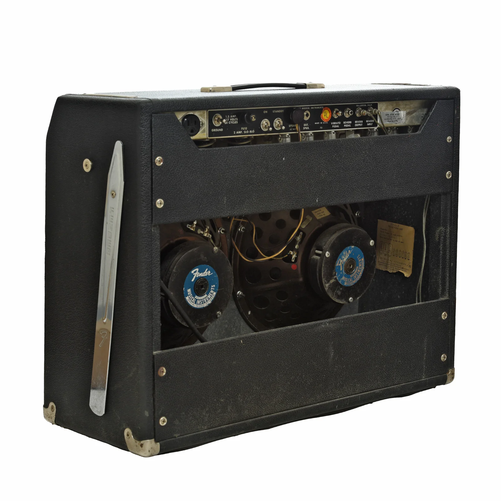 Fender Pro Reverb Combo Amplifier (1972) - Image 4