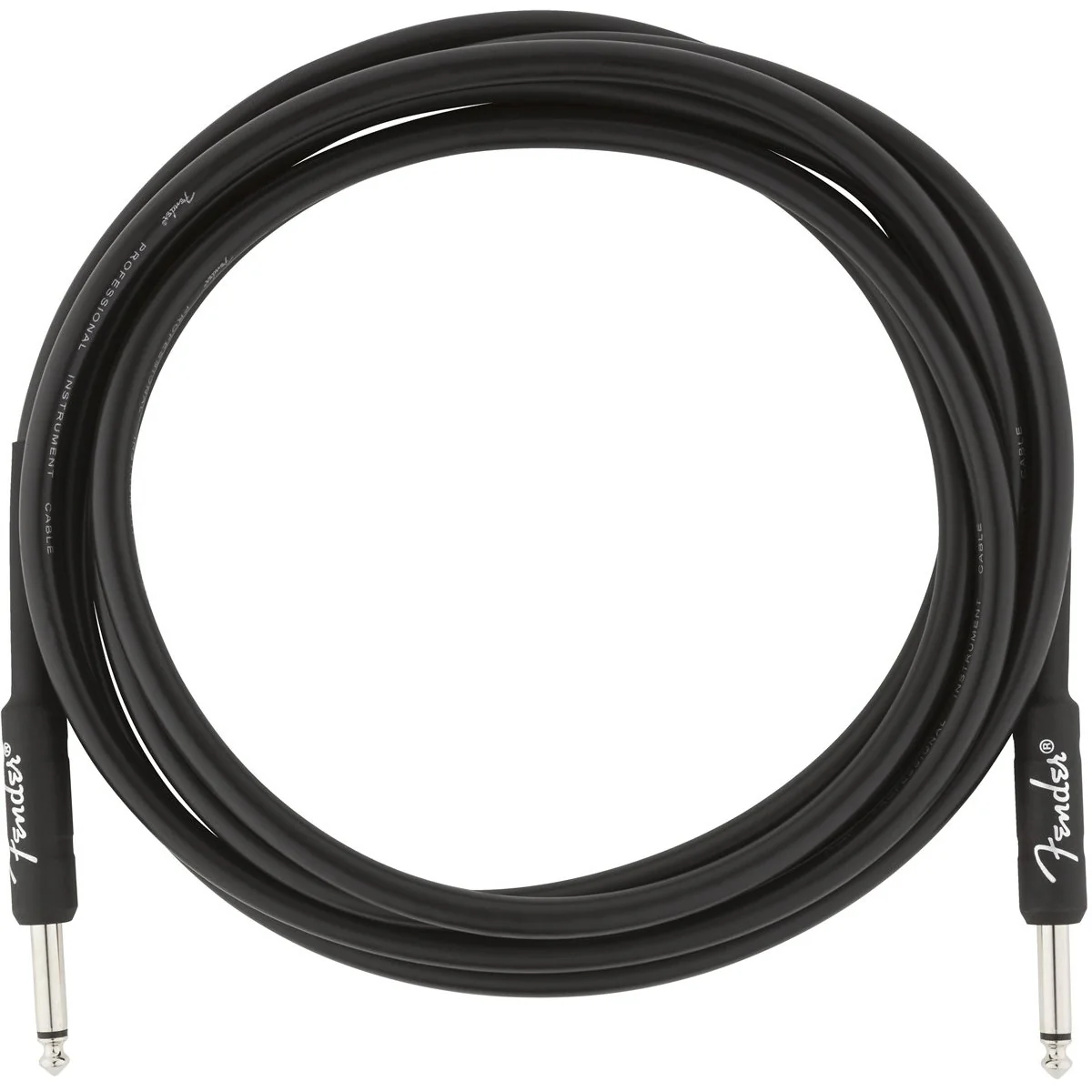 Fender Professional Series 10ft Instrument Cable, Black - Image 3