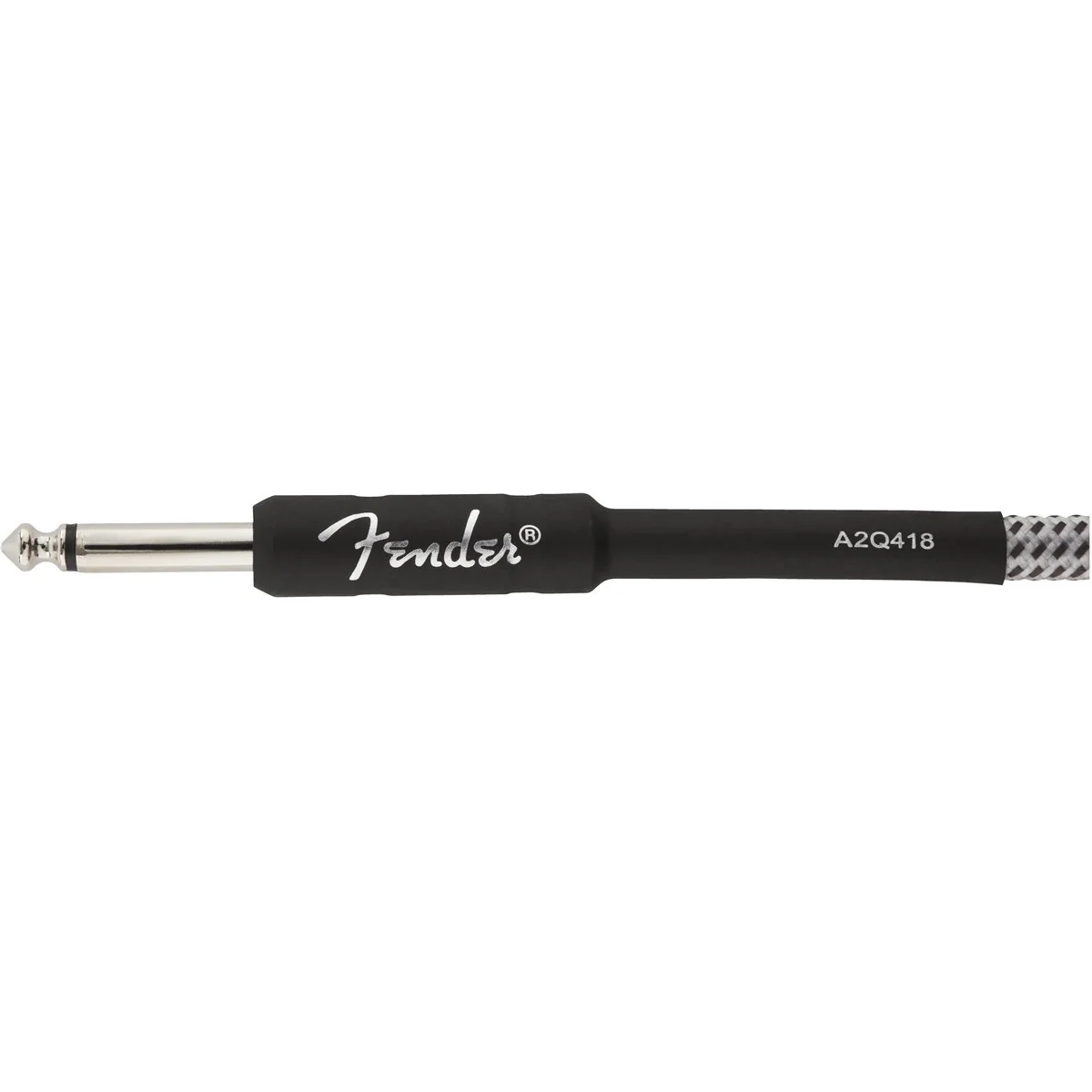 Fender Professional Series 10ft Instrument Cable, Gray Tweed - Image 4