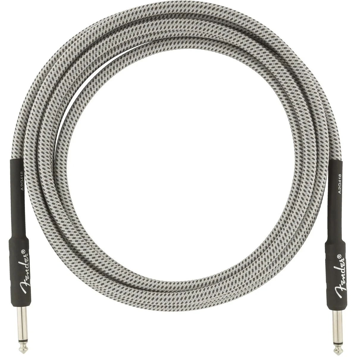 Fender Professional Series 10ft Instrument Cable, White Tweed - Image 3
