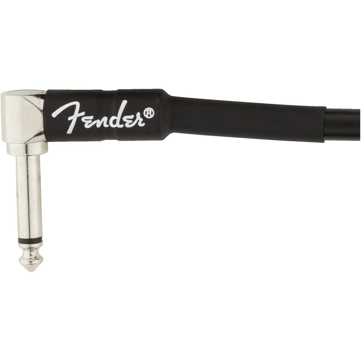 Fender Professional Series 15ft Instrument Cable, Angled, Black - Image 4