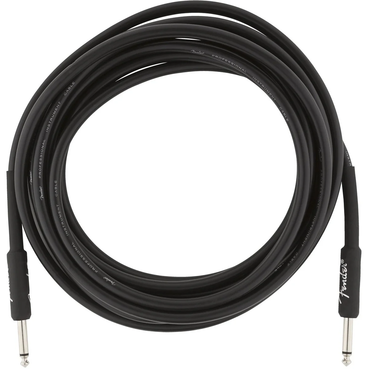 Fender Professional Series 15ft Instrument Cable, Black - Image 3