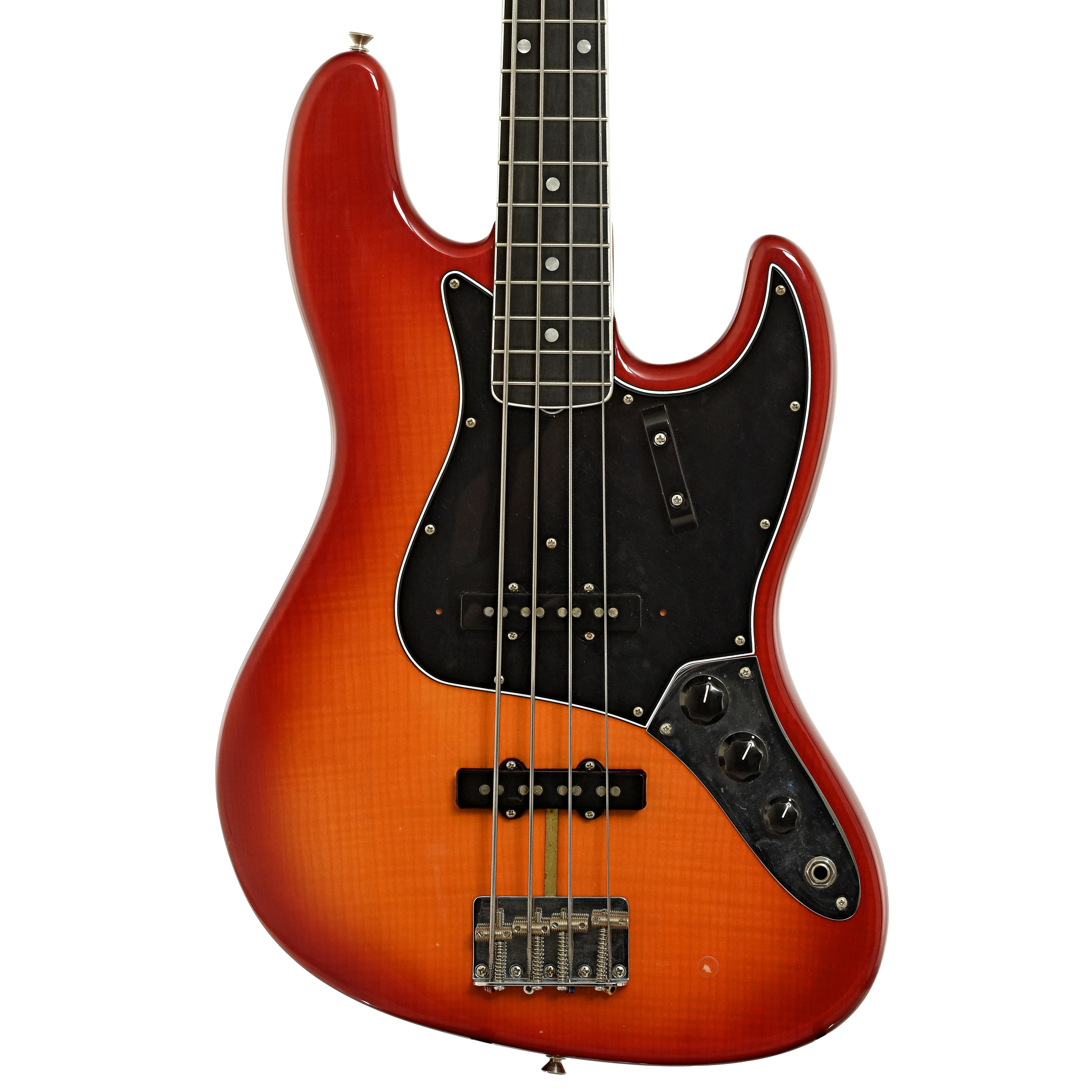 Fender Rarities Flame Ash Top Jazz Bass (2019) - Image 2