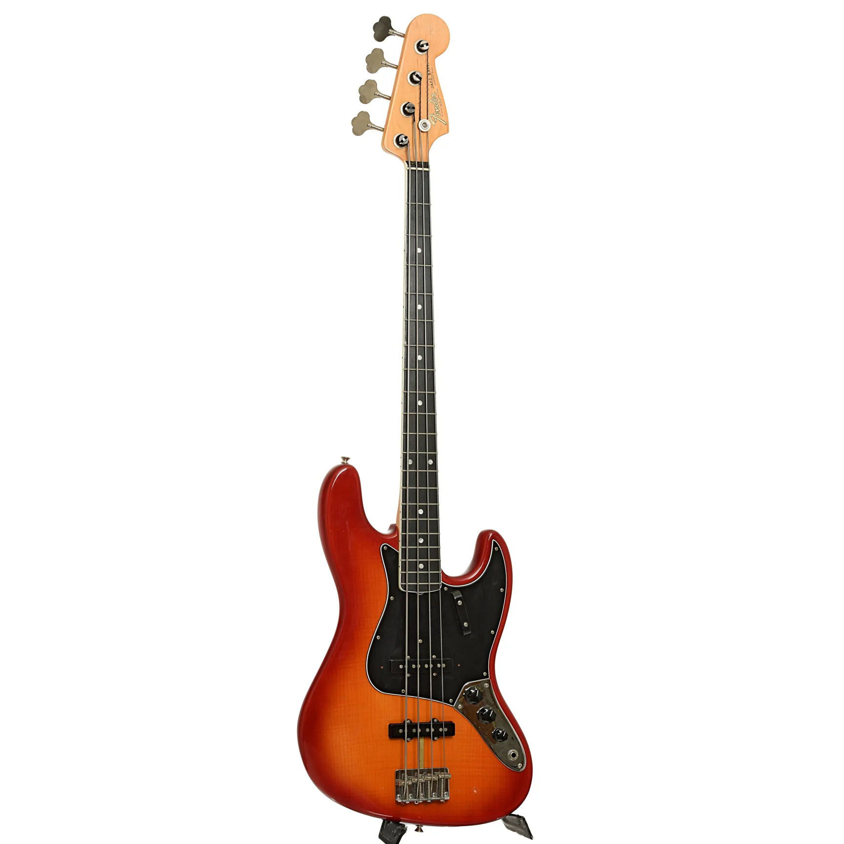 Fender Rarities Flame Ash Top Jazz Bass (2019) - Image 3