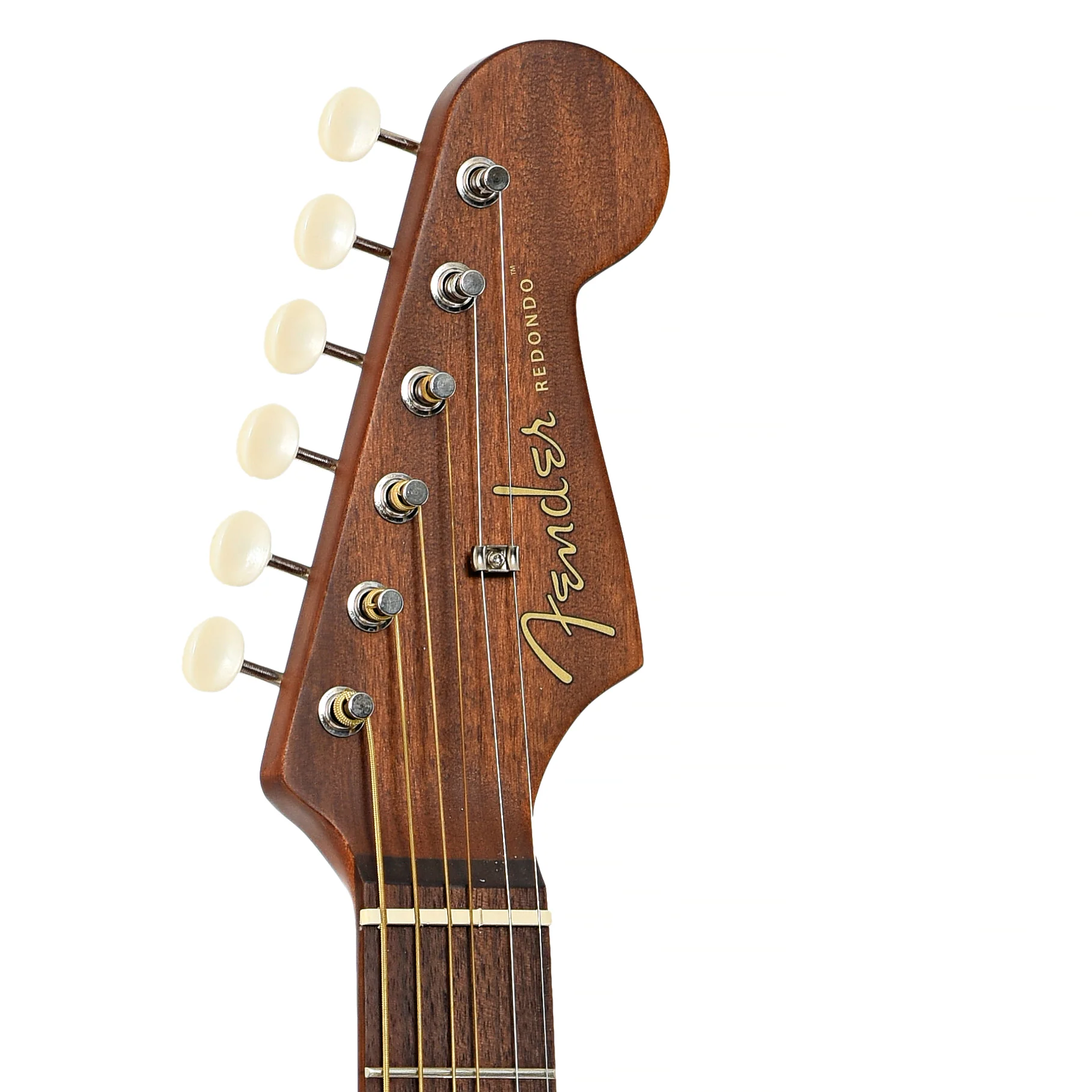 Fender Redondo Mini Acoustic Guitar, Natural - Image 8