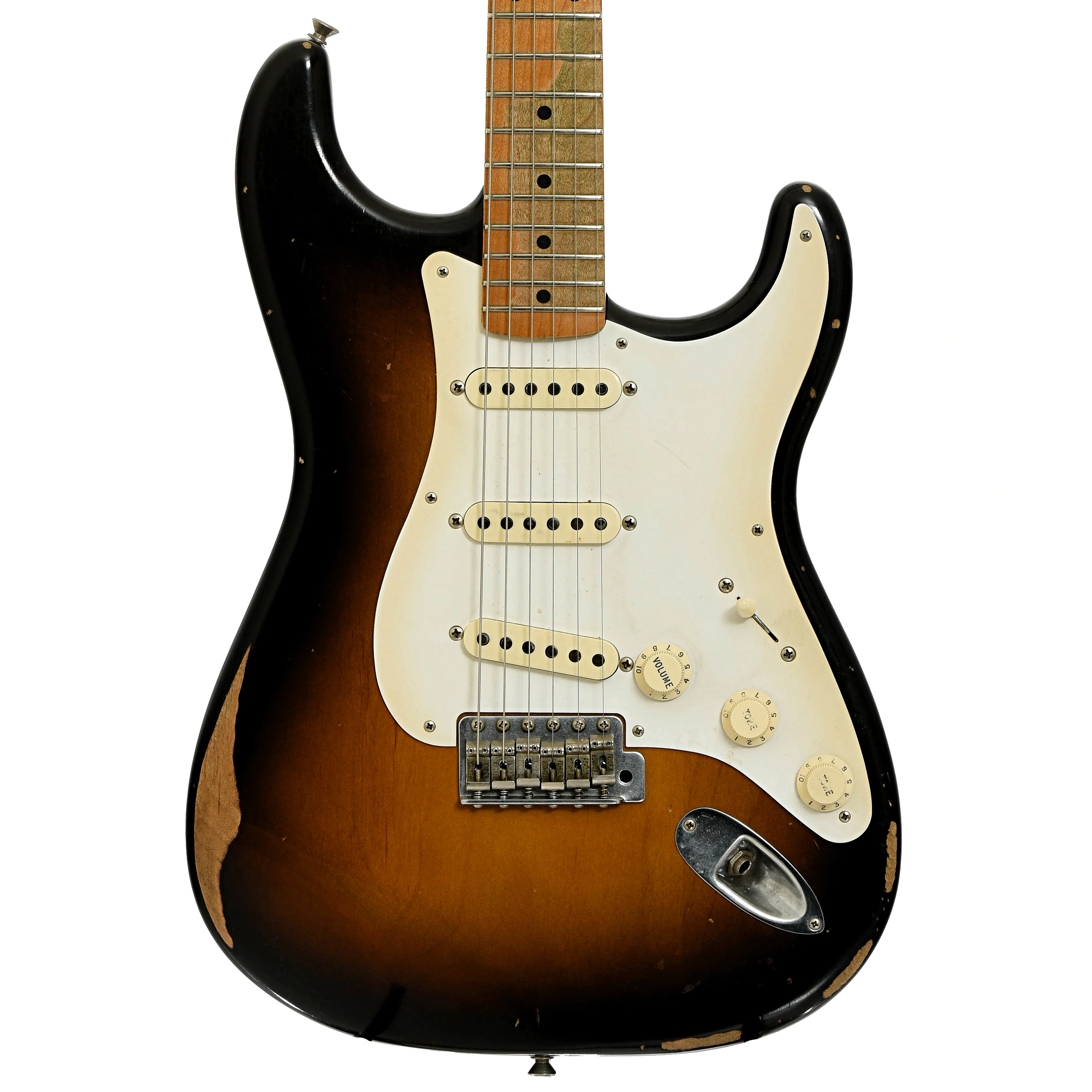 Fender Road Worn Stratocaster Electric Guitar (2010) - Image 2